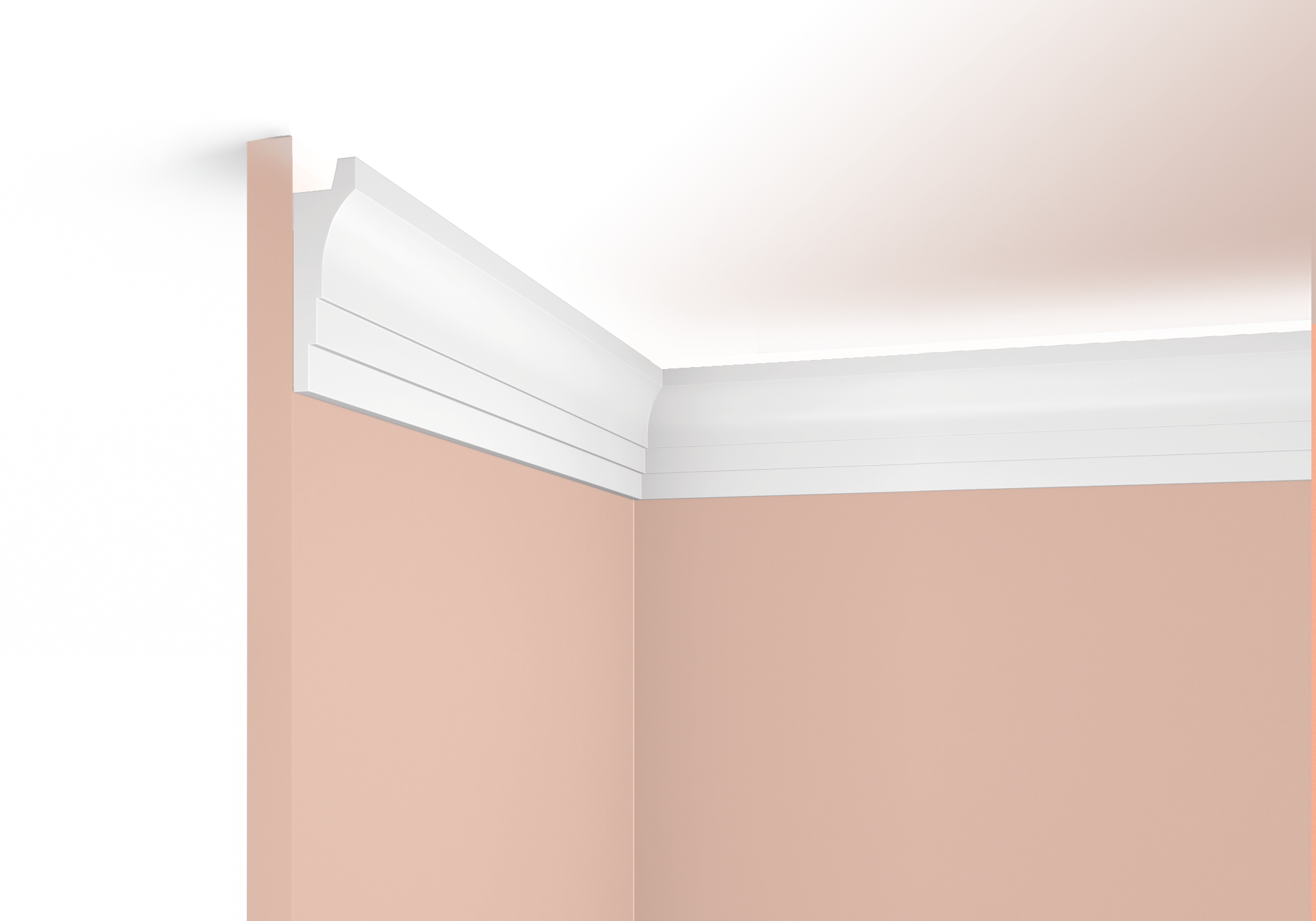 Карниз A90V2 Hiwood 90мм×27мм×2м