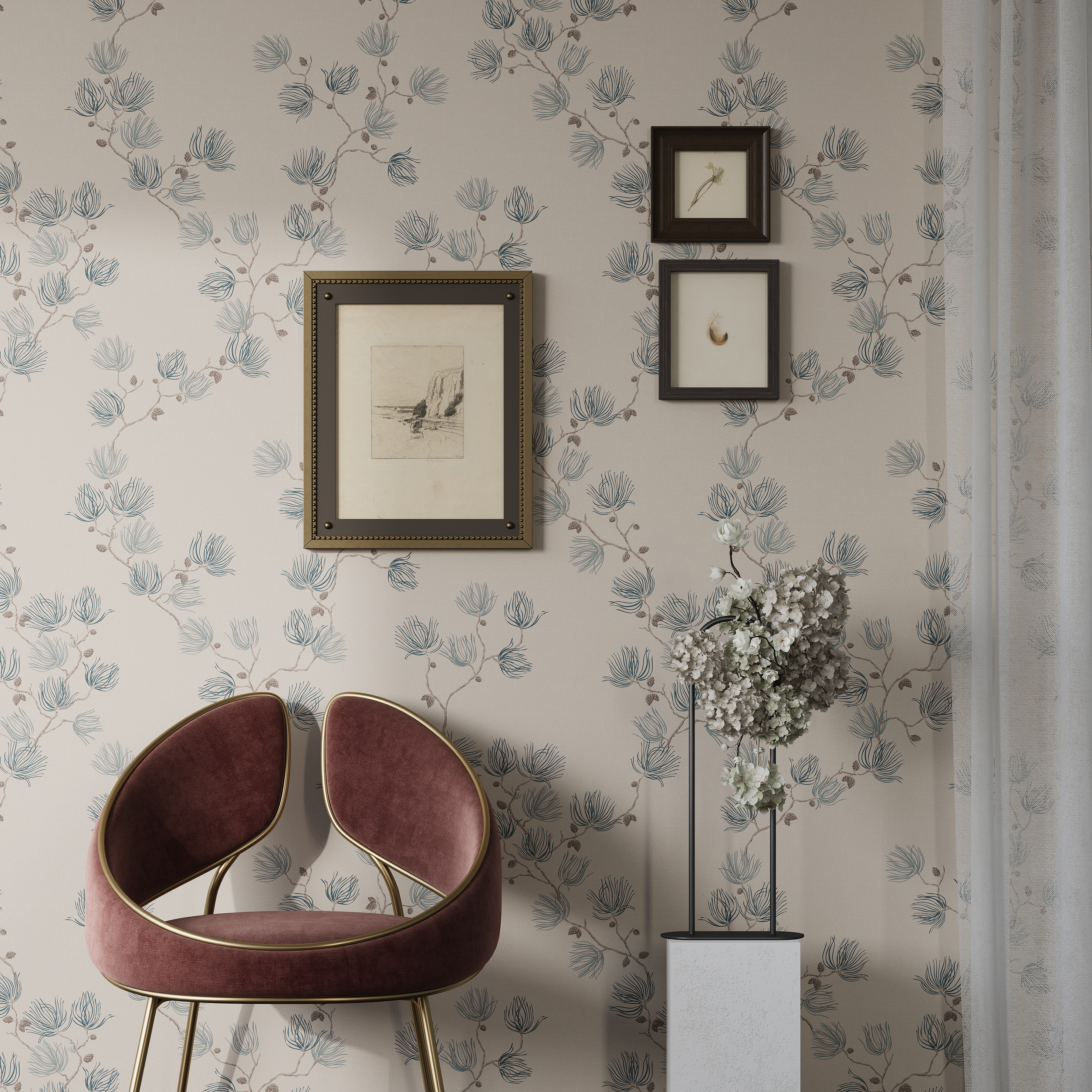 Обои BRIT23 002 Loymina Шервуд Loymina коллекция Шервуд производства РОССИЯ в интернет-магазине Обоитрейд