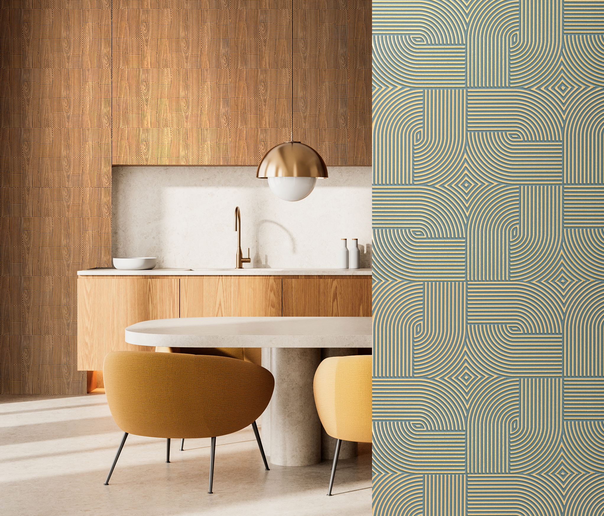 Панель декоративная DM625 GN4 Hiwood 600мм×4мм×3м