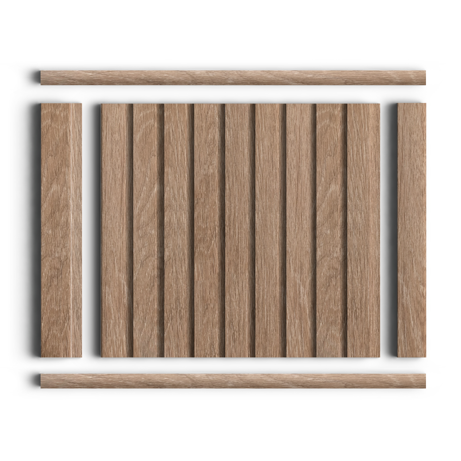 Молдинг D15V2 BR416 Hiwood 15мм×15мм×2,7м