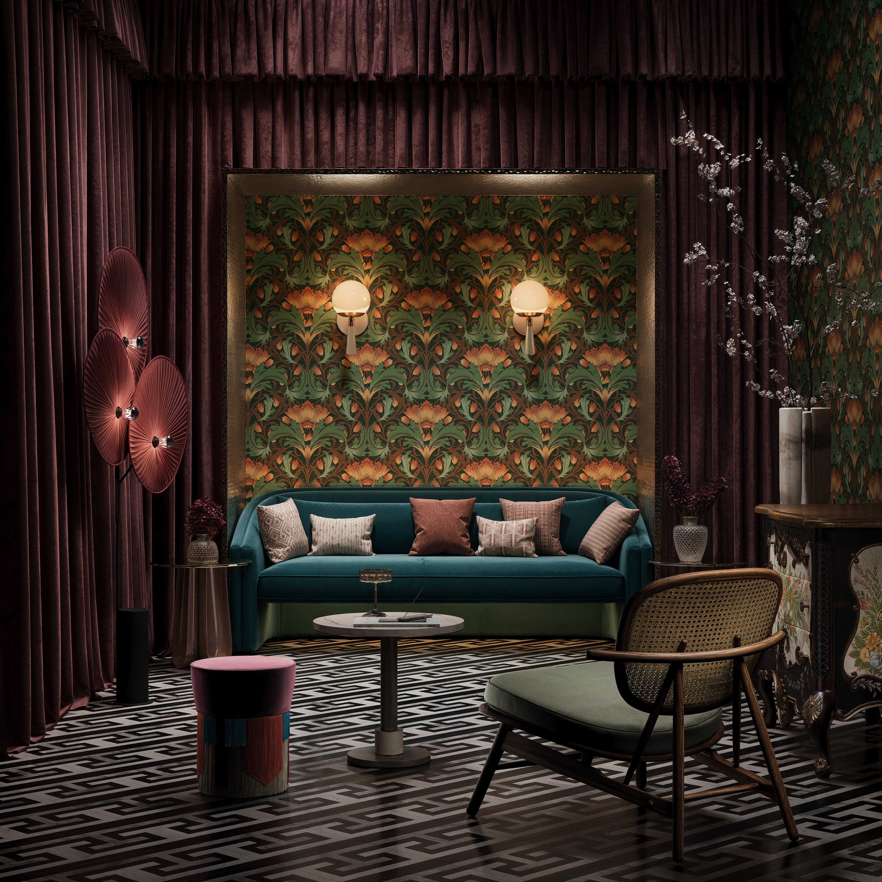 Обои BRIT26 005/2 Loymina Шервуд Loymina коллекция Шервуд производства РОССИЯ в интернет-магазине Обоитрейд