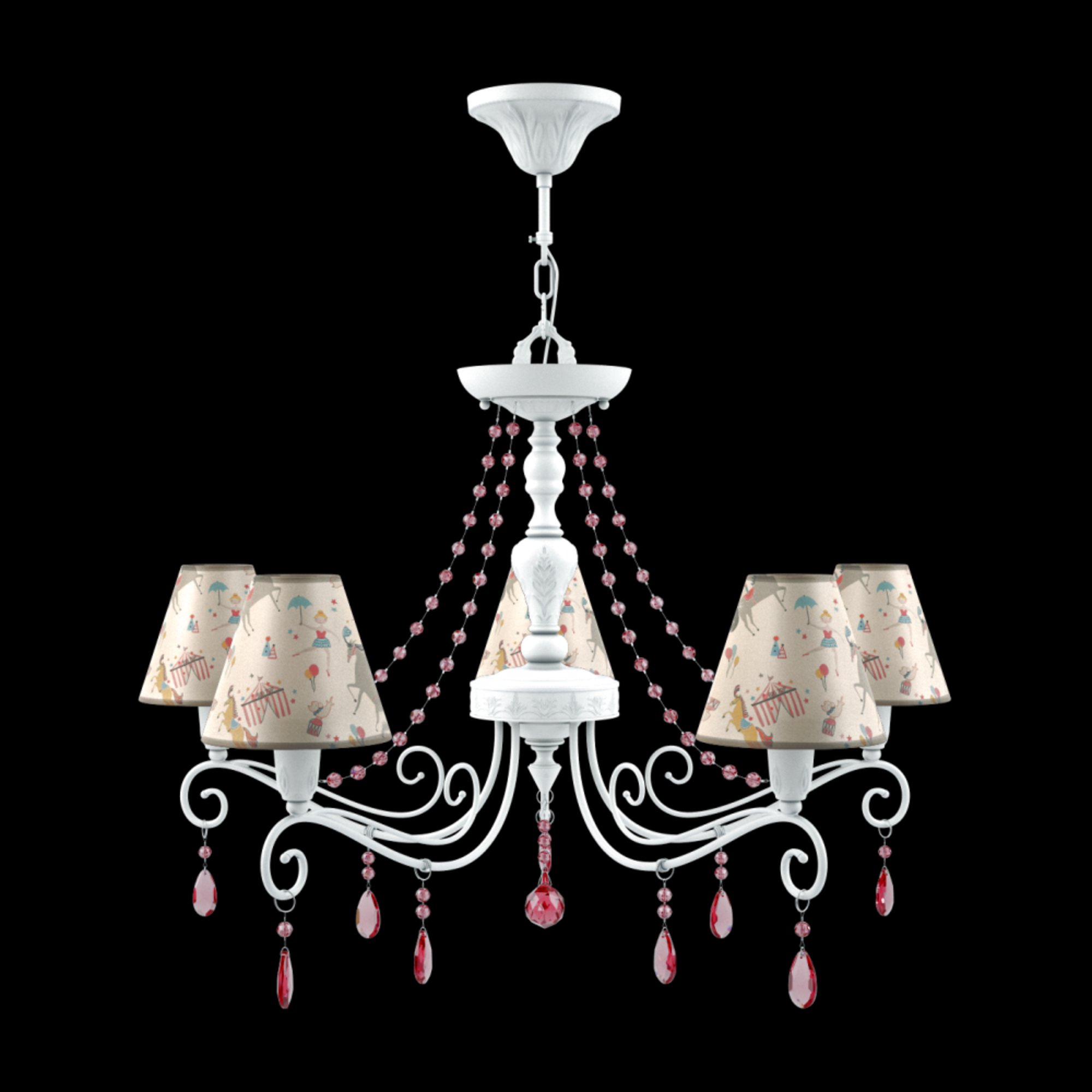 Люстра Maytoni Provence E4-05-WM-LMP-O-14-CRL-E4-05-PK-UP