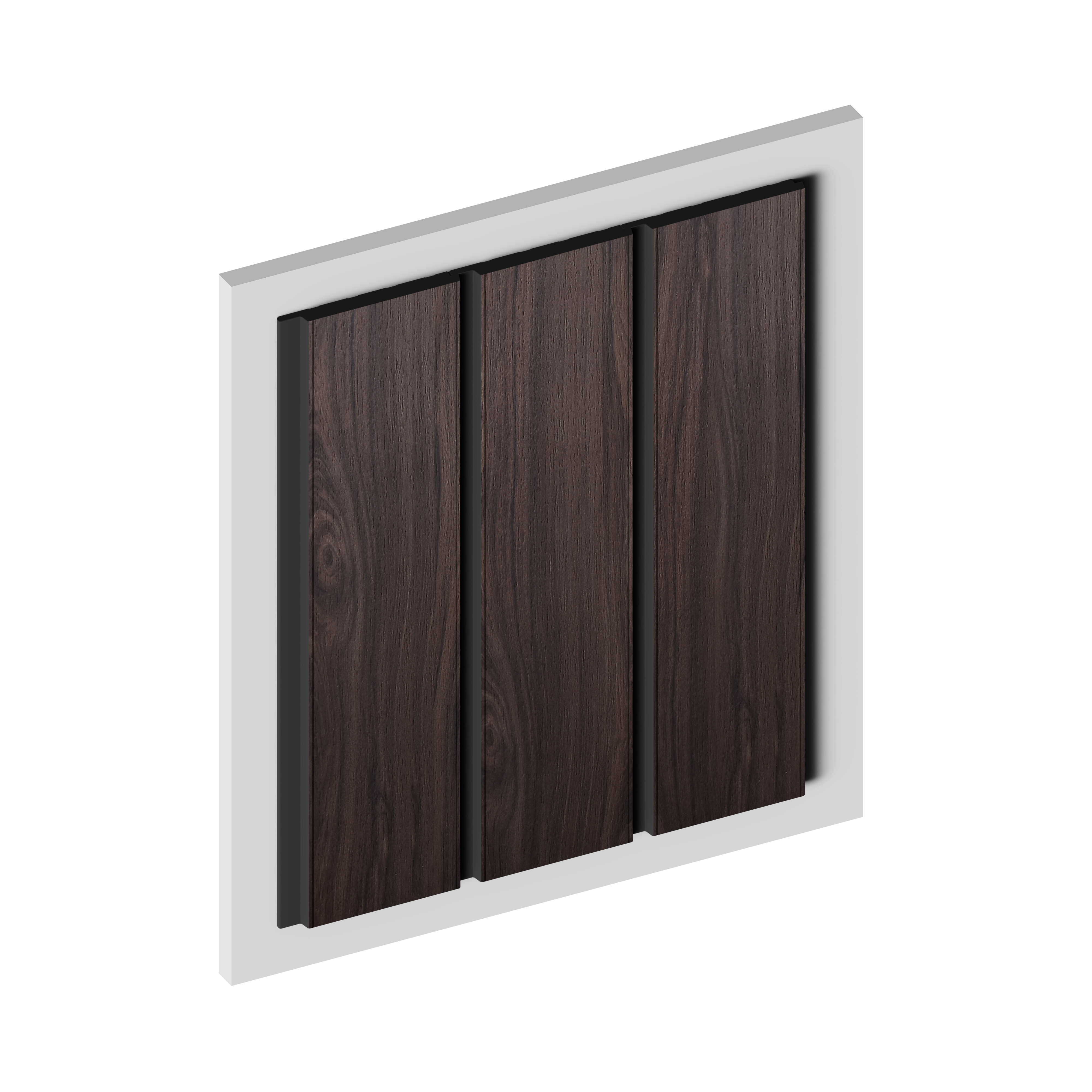 Панель декоративная LV127 BR395K Hiwood 120мм×12мм×2.7м