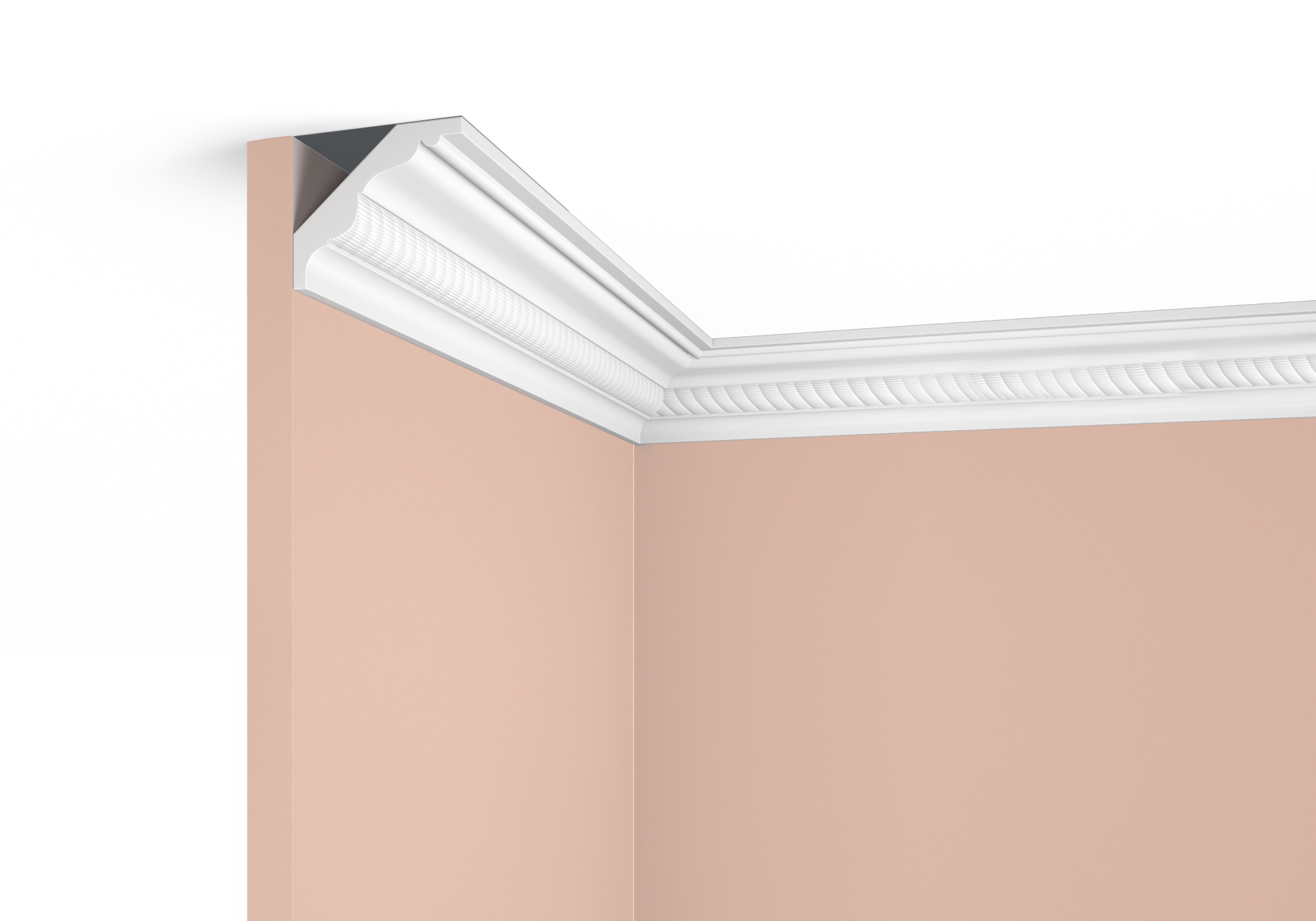 Карниз A90E2 Hiwood 60мм×71мм×2м