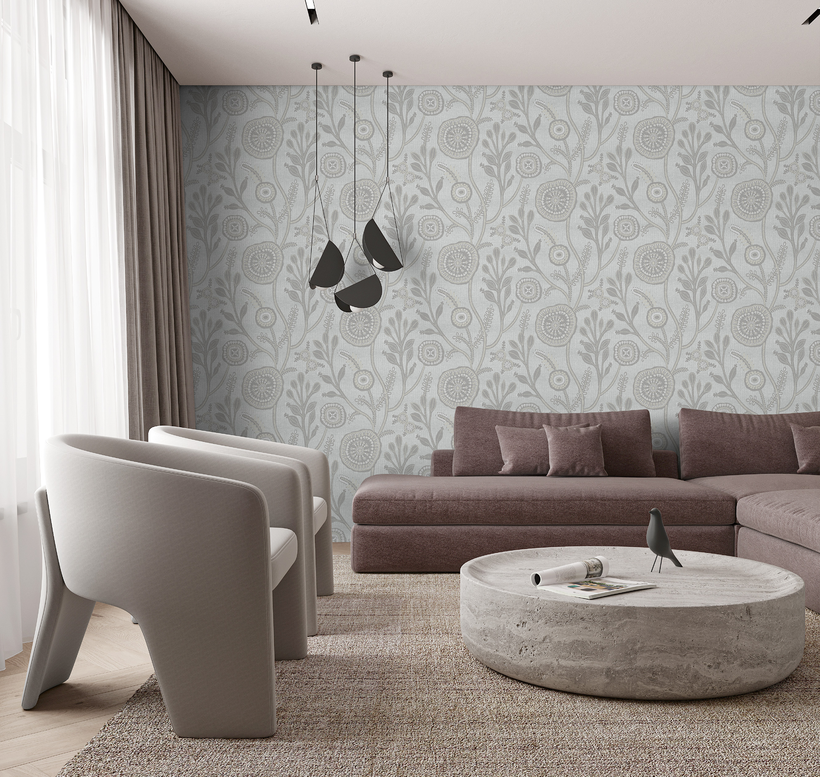 Обои PLZ3 008 Milassa Полинезия Milassa коллекция Полинезия производства  в интернет-магазине Обоитрейд