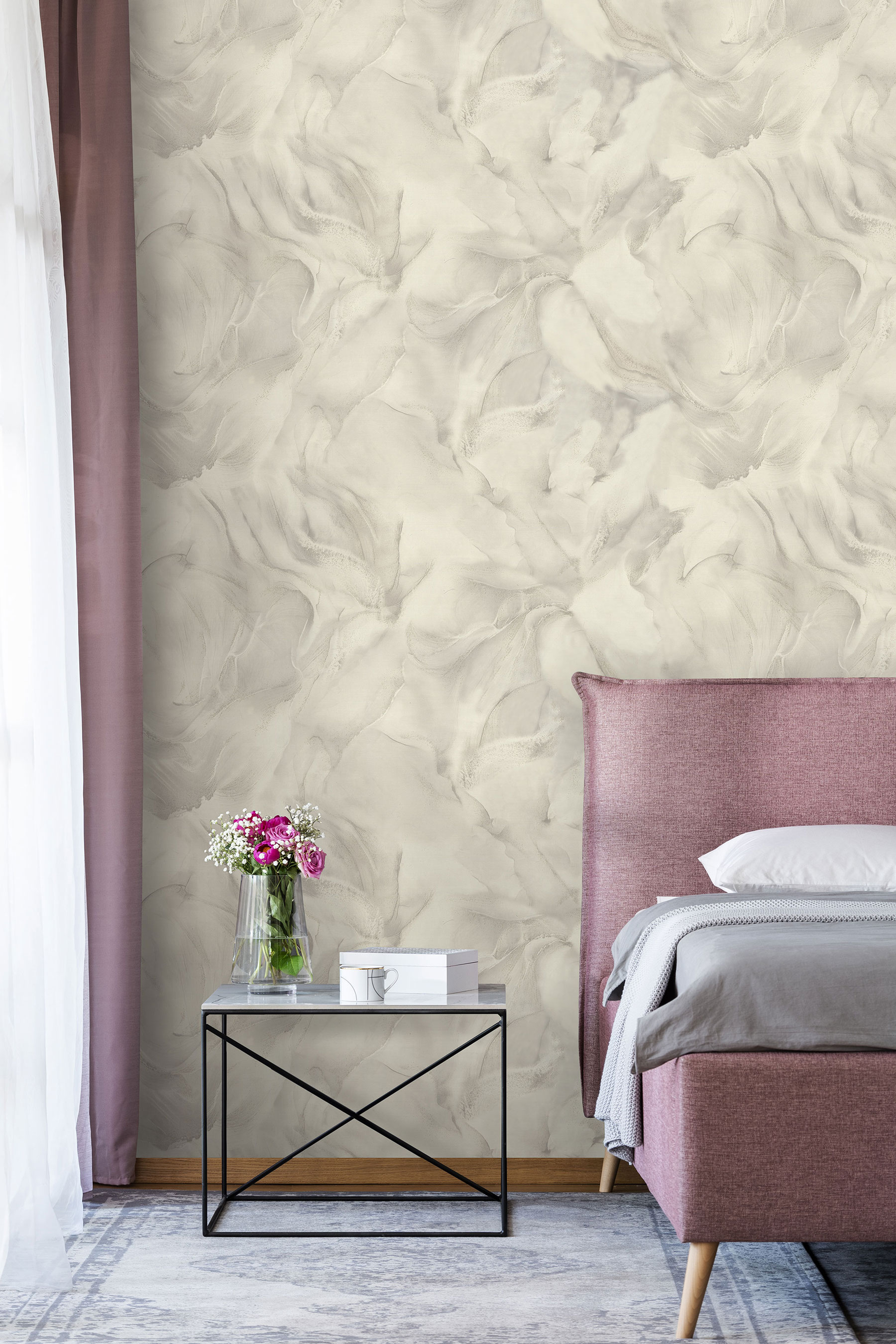 Обои 7301-01 Euro Decor Moonbloom Euro Decor коллекция Moonbloom производства РОССИЯ в интернет-магазине Обоитрейд