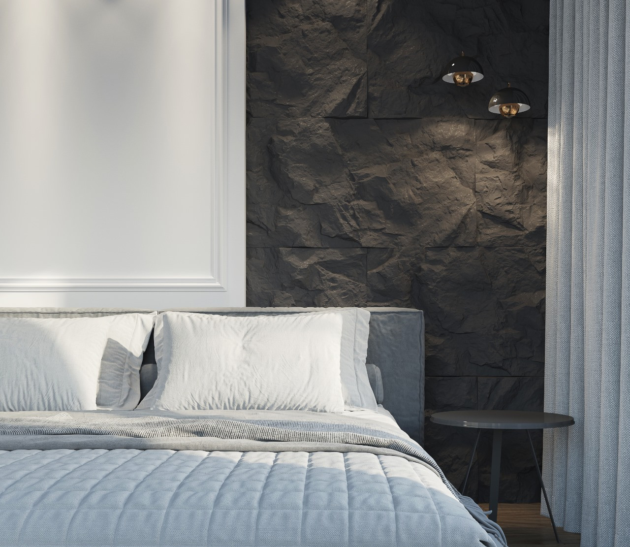 Стеновая панель C001-1 PU Bello Deco 60мм×600мм×1,2м