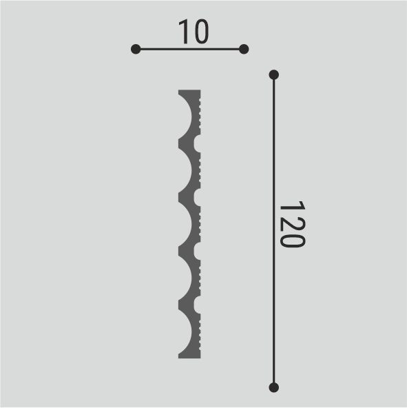 Стеновая панель СП 21/3 Bello Deco 10мм×120мм×3м