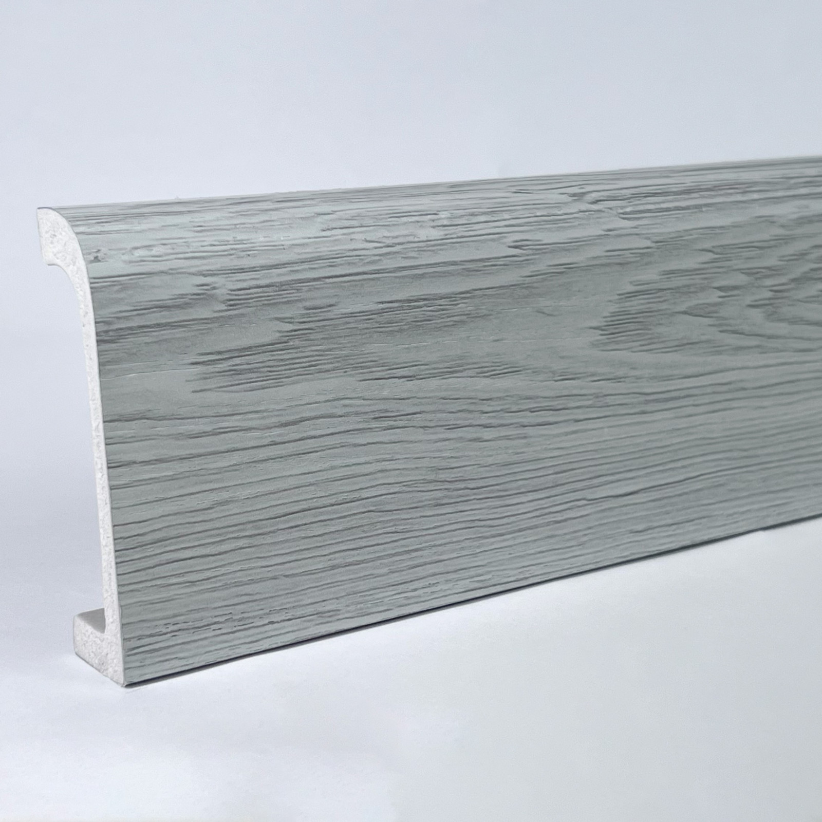 Плинтус напольный ПЛ 16 Bello Deco Горный туман 80мм×19мм×2м