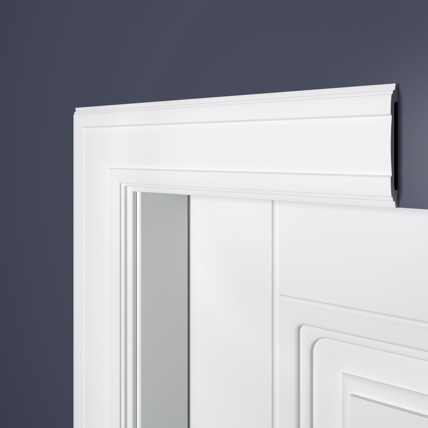 Дверной наличник Н8 Bello Deco 80мм×15мм×2,2м