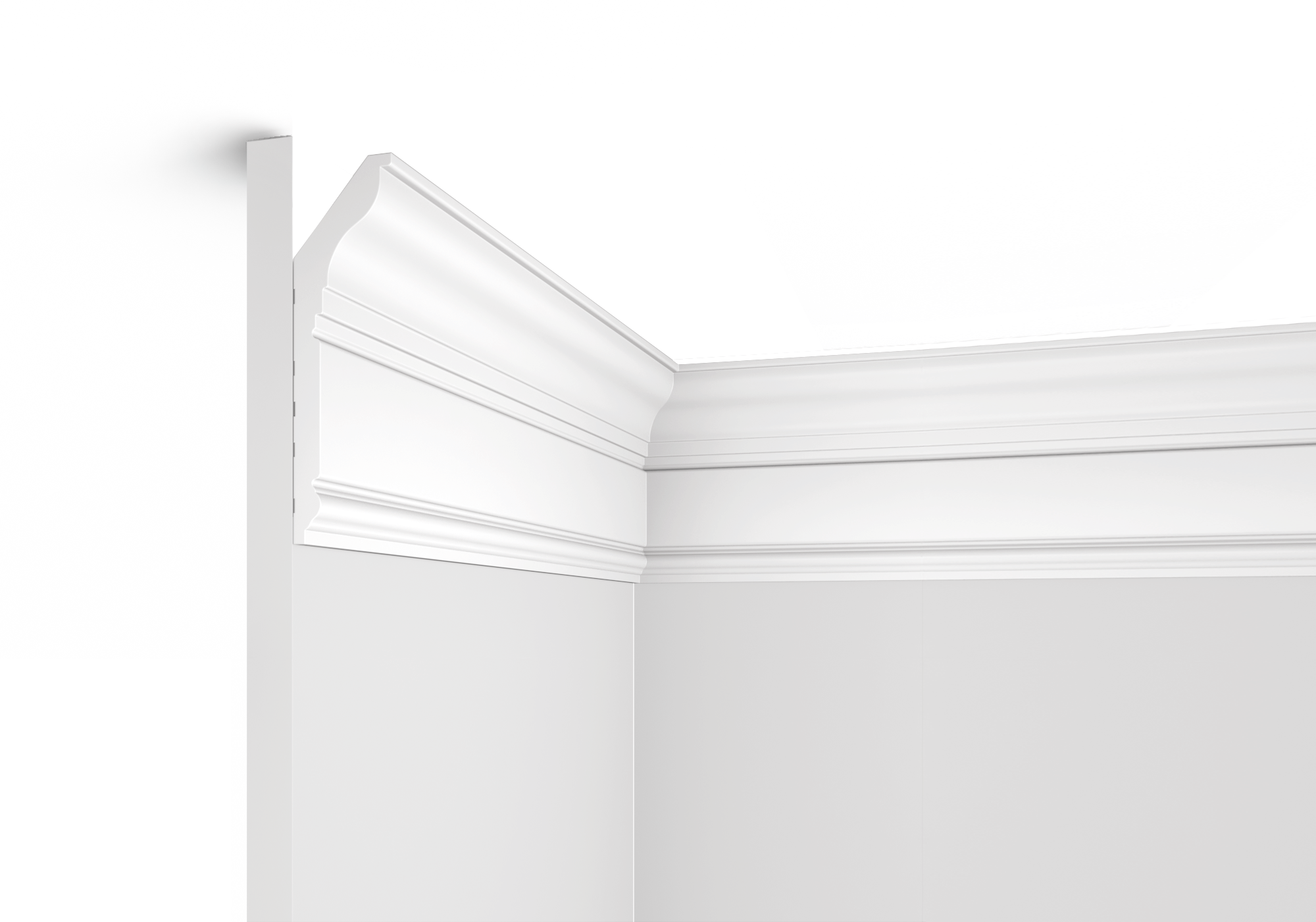 Карниз L1902 Hiwood 120мм×35мм×2м