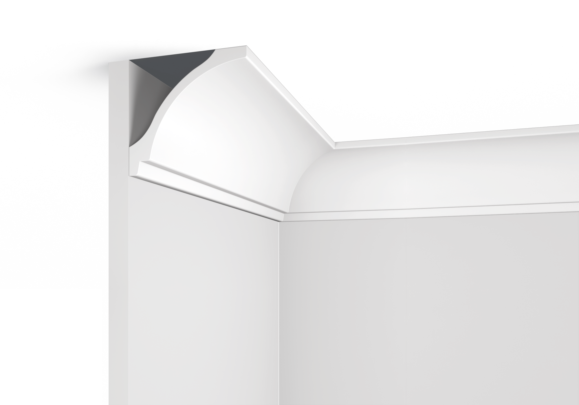 Карниз A151 Hiwood 110мм×104мм×2м