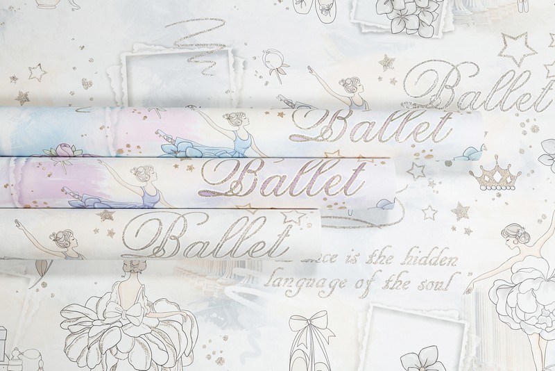 Обои HC71905-66 Palitra Home Color Балет Palitra Home Color коллекция Балет производства РОССИЯ в интернет-магазине Обоитрейд
