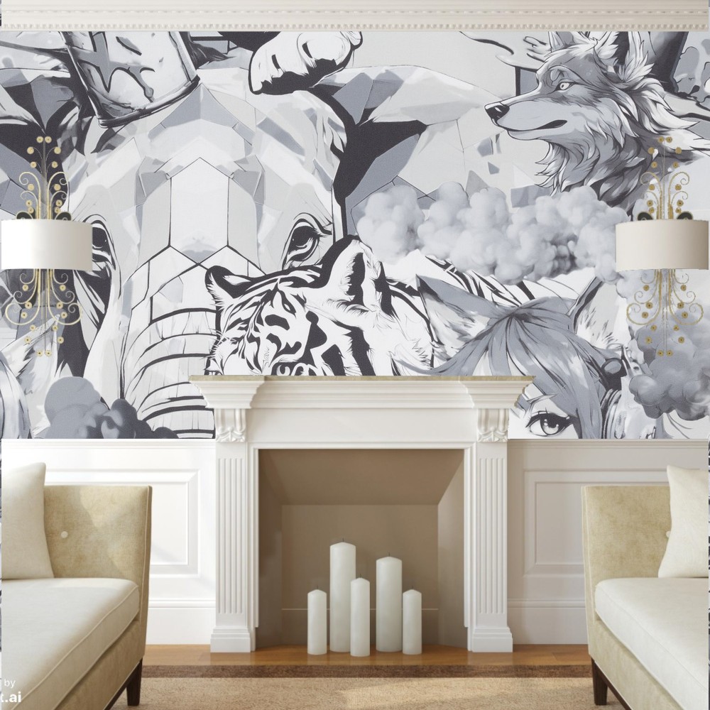 Обои HC72283-44 Palitra Home Color Аниме Palitra Home Color коллекция Аниме производства РОССИЯ в интернет-магазине Обоитрейд