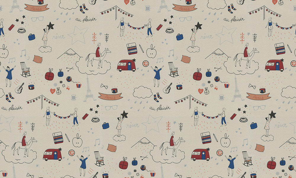 Обои 3514-1 Makario Веселый Makario коллекция Веселый производства РОССИЯ в интернет-магазине Обоитрейд