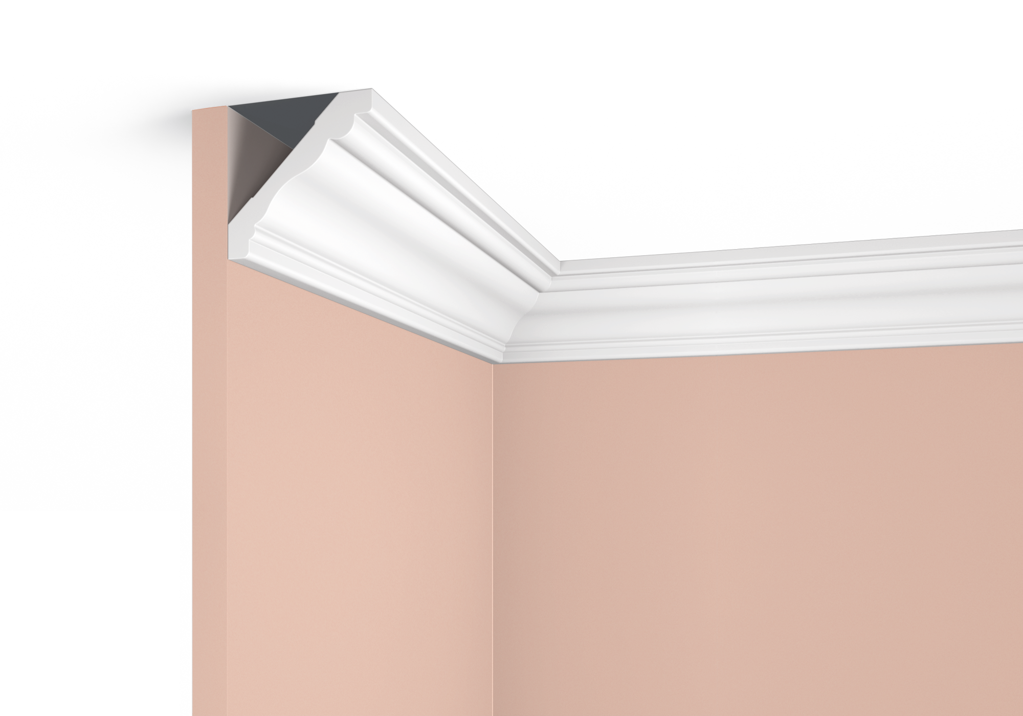 Карниз A1011 Hiwood 77,8мм×77,8мм×2м