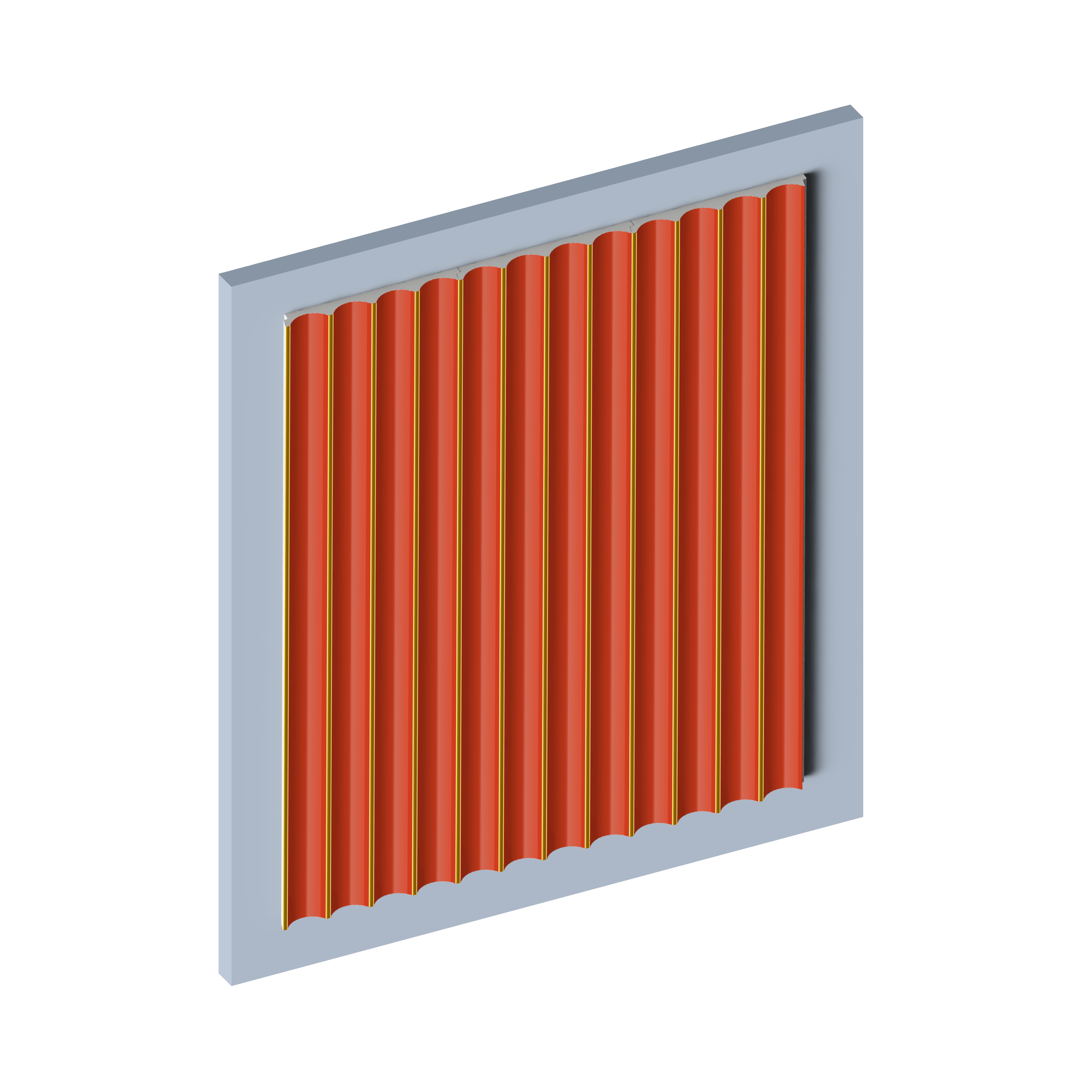 Панель декоративная LV139 OR3G Hiwood 120мм×12мм×2.7м