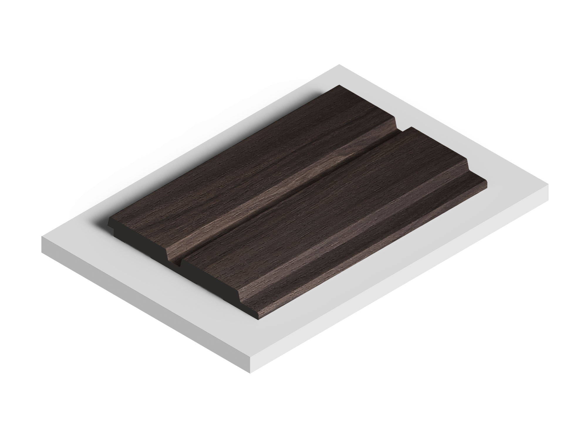 Панель декоративная LV123N BR395 Hiwood 120мм×12мм×2.7м