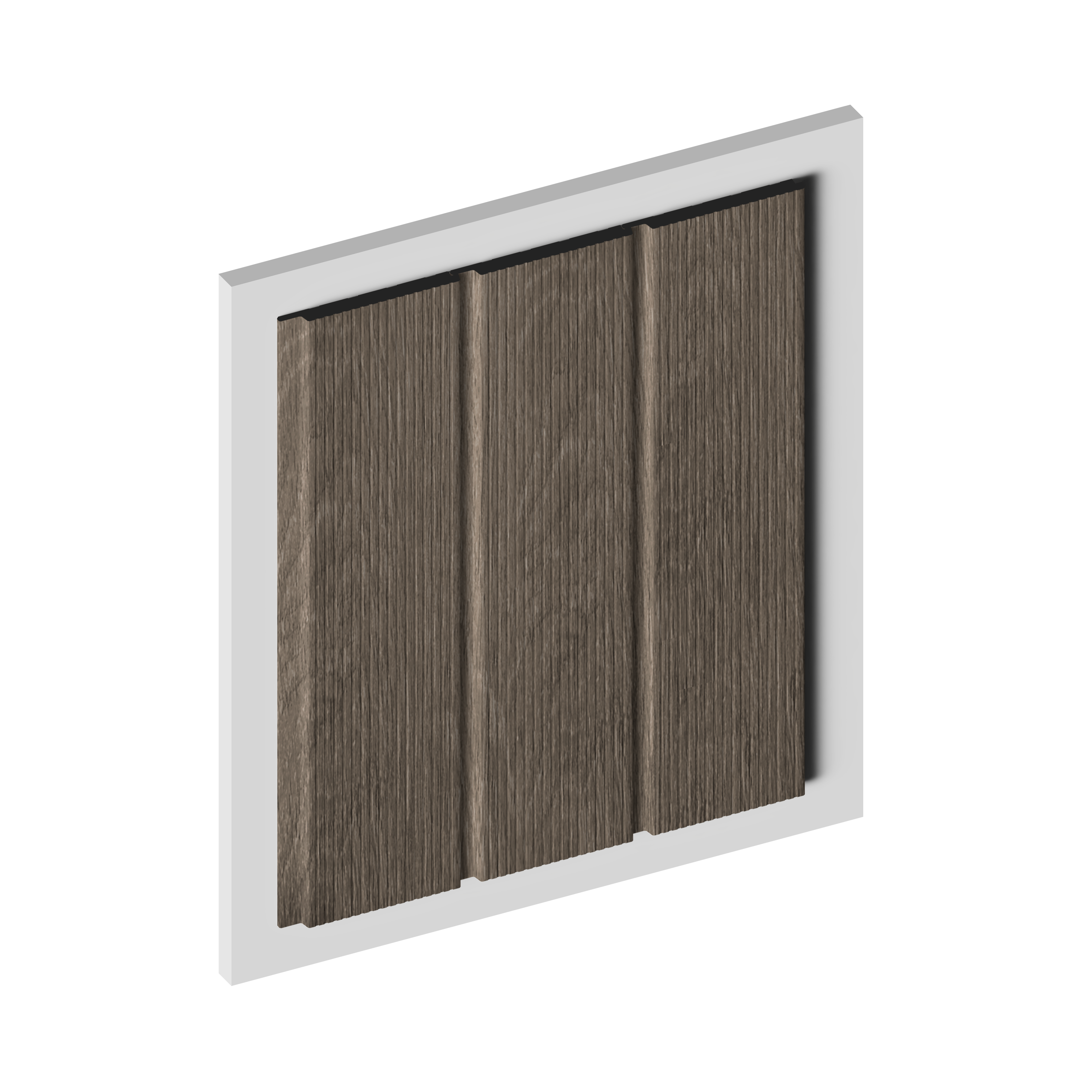 Панель декоративная LV127L BR490 Hiwood 120мм×12мм×2.7м