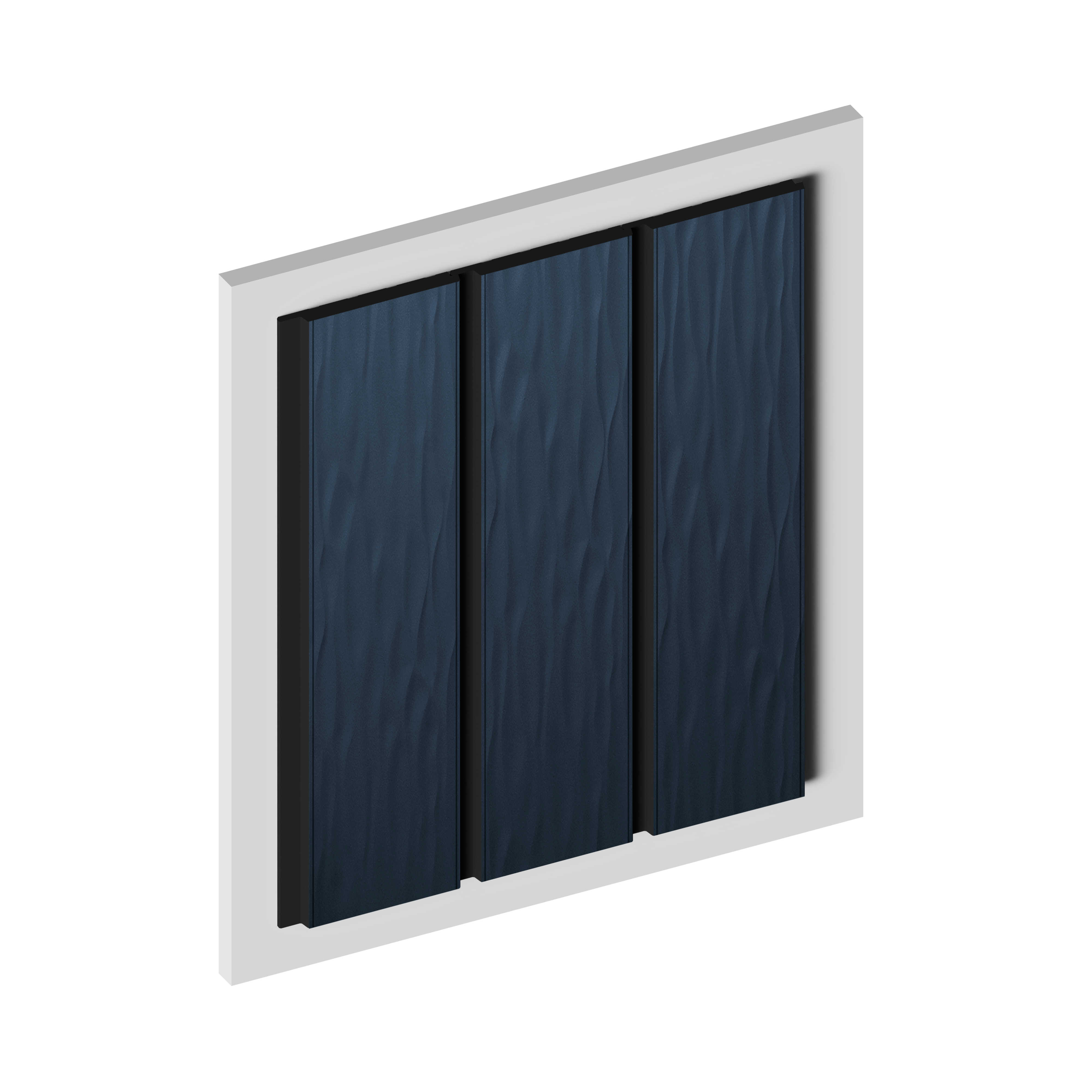 Панель декоративная LV127W BU22K Hiwood 120мм×12мм×2.7м