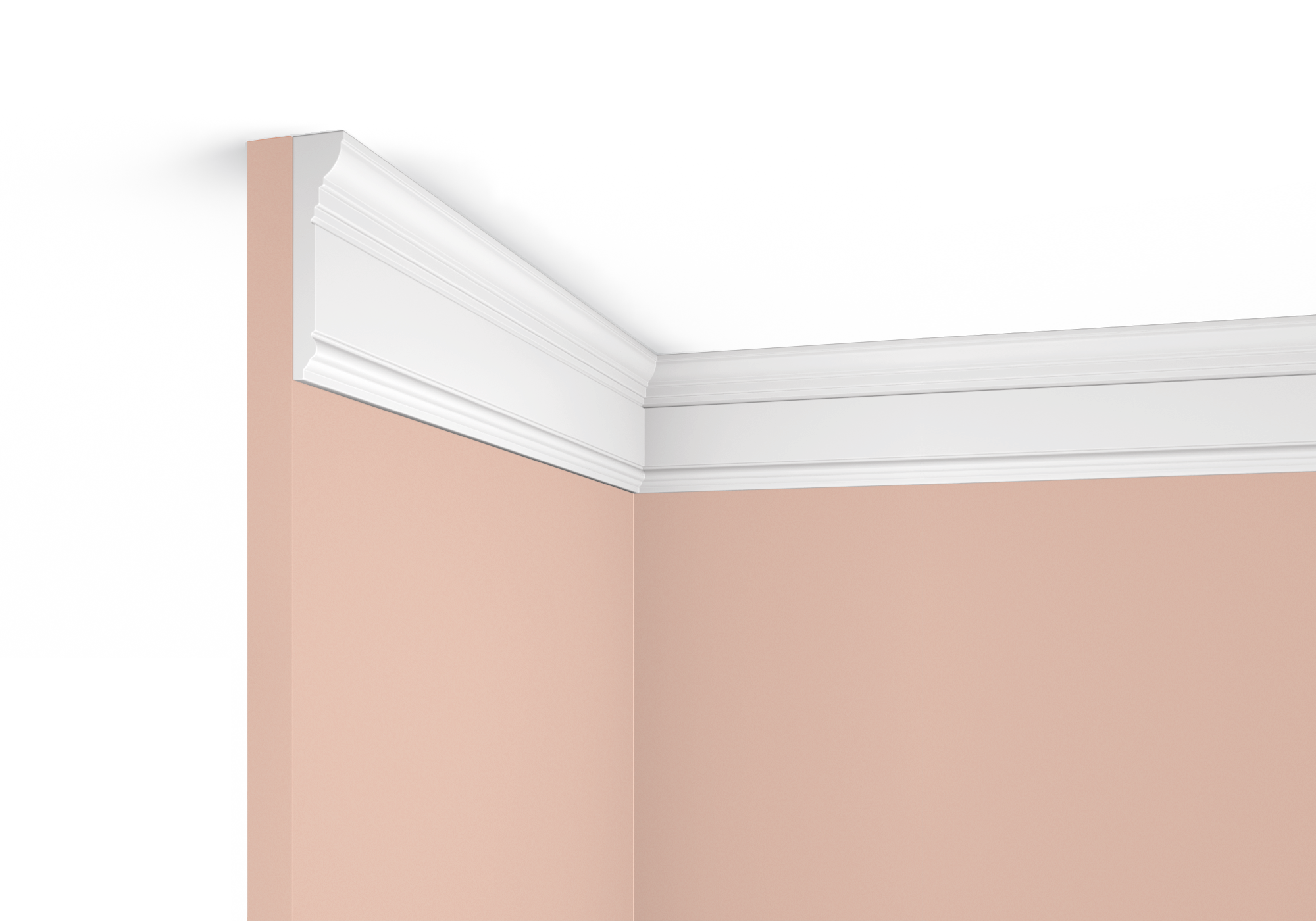 Карниз L1602 Hiwood 96мм×22мм×2м