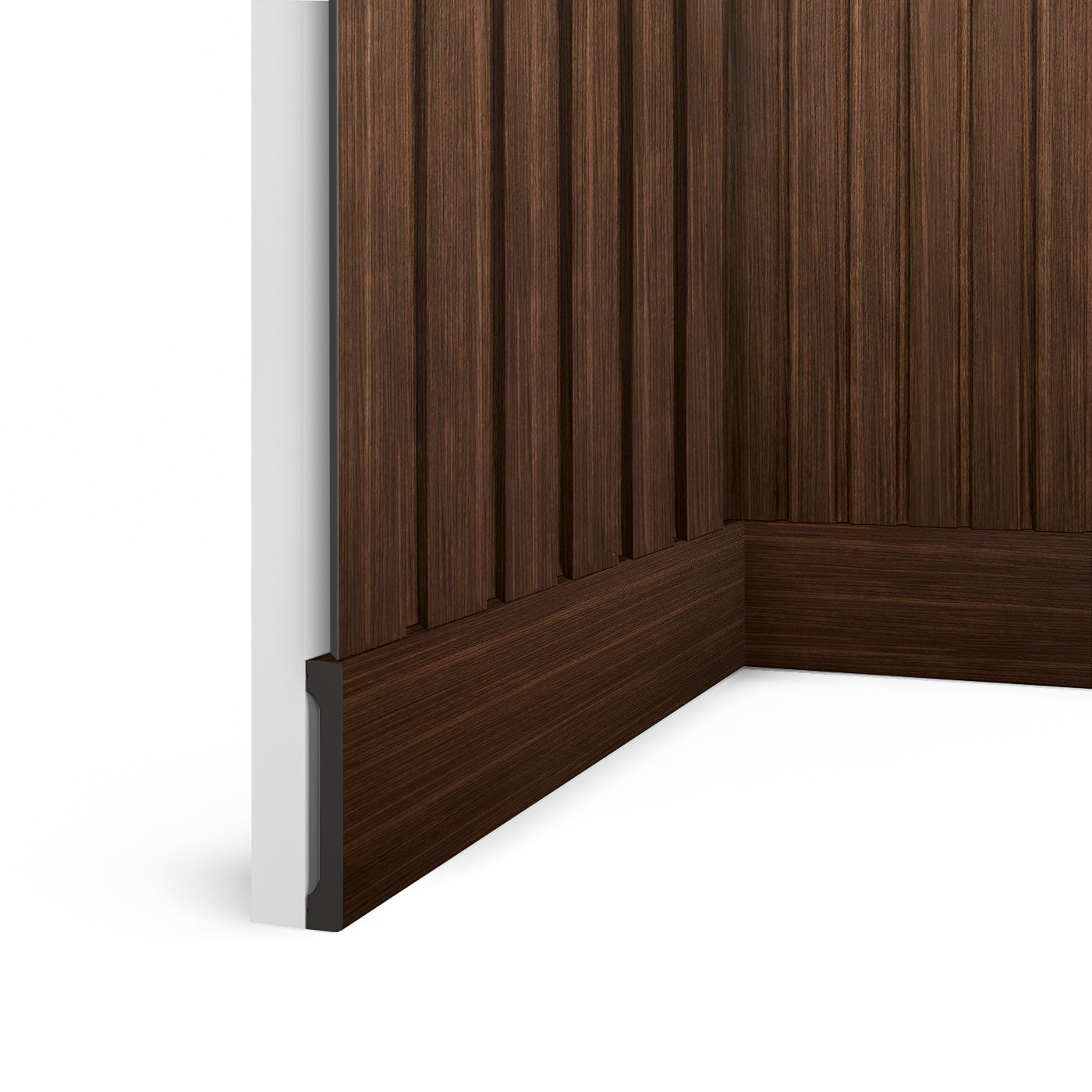 Плинтус B90V1 BR396 Hiwood 90мм×14мм×2,7м