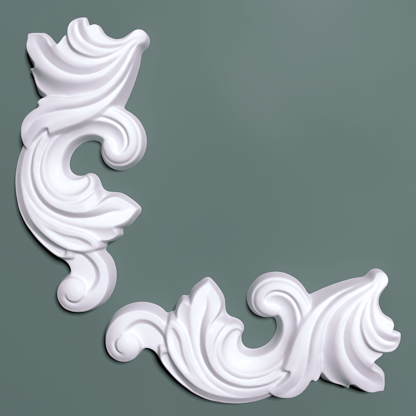 Угол декоративный М10Н1 Bello Deco к молдингу накладной 67×144мм