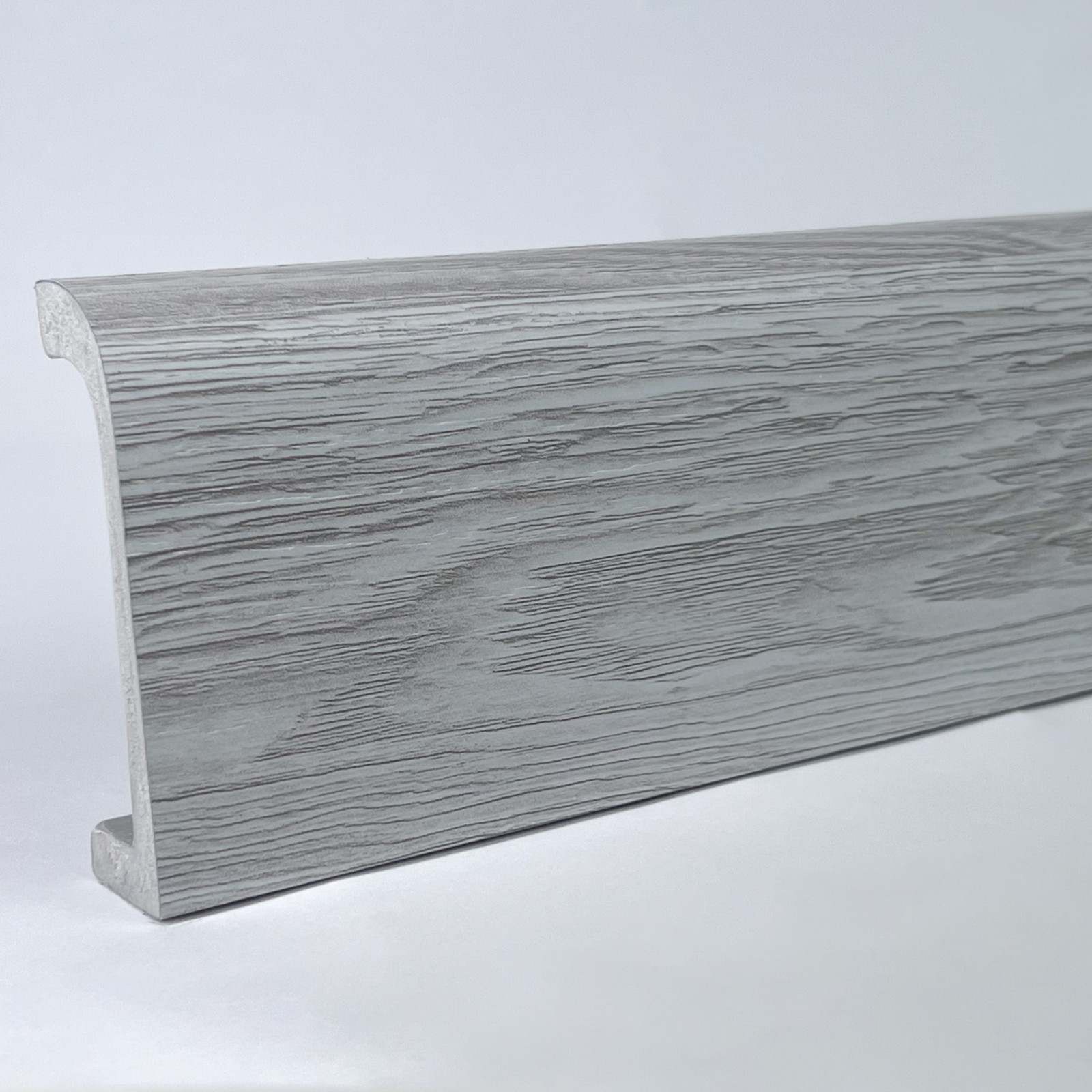 Плинтус напольный ПЛ 16 Bello Deco Льняной дуб 80мм×19мм×2м