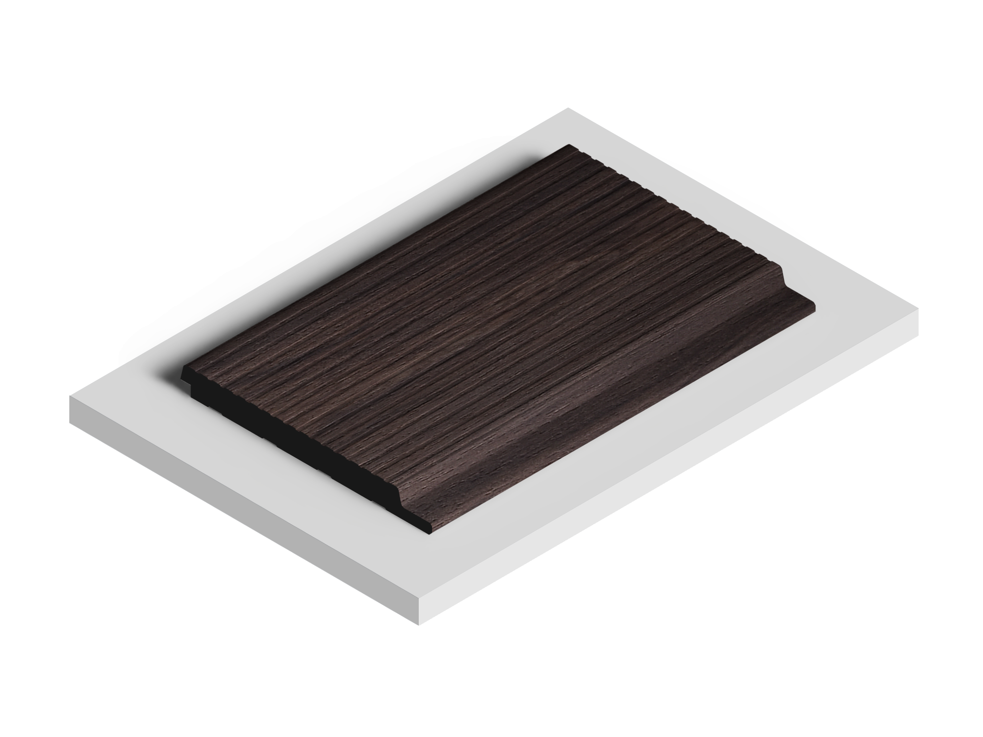 Панель декоративная LV127L BR395 Hiwood 120мм×12мм×2.7м