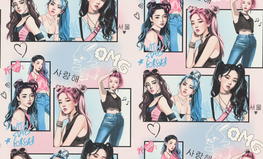 Обои 7340-02 Eurodecor Idols Euro Decor коллекция Idols производства  в интернет-магазине Обоитрейд