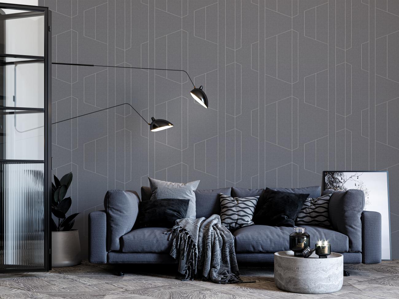 Обои TC72376-44 Palitra Trend Color Тренд Линии Palitra Trend Color коллекция Тренд Линии производства РОССИЯ в интернет-магазине Обоитрейд