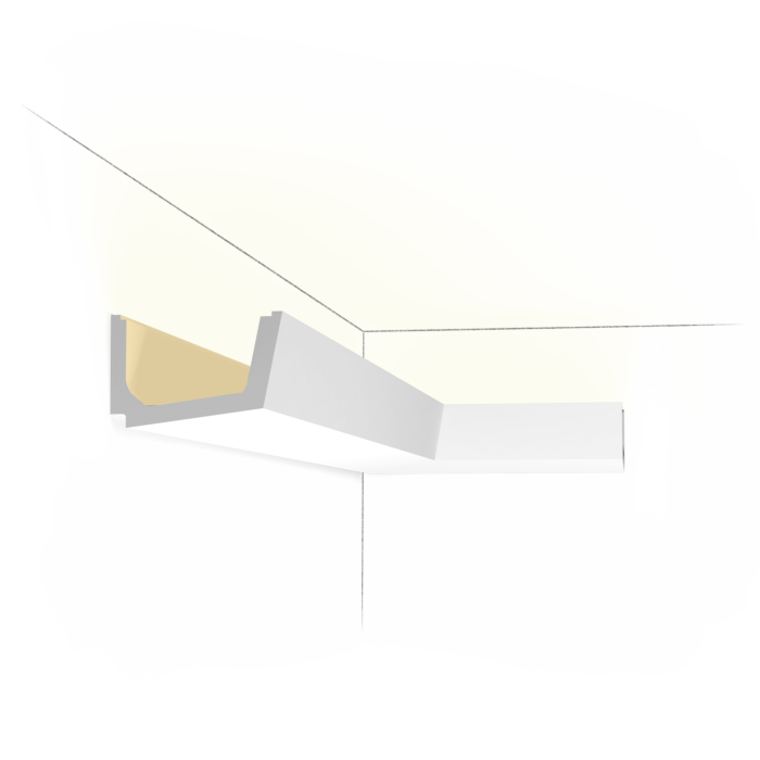 Лепнина C357 профиль для скрытого освещения