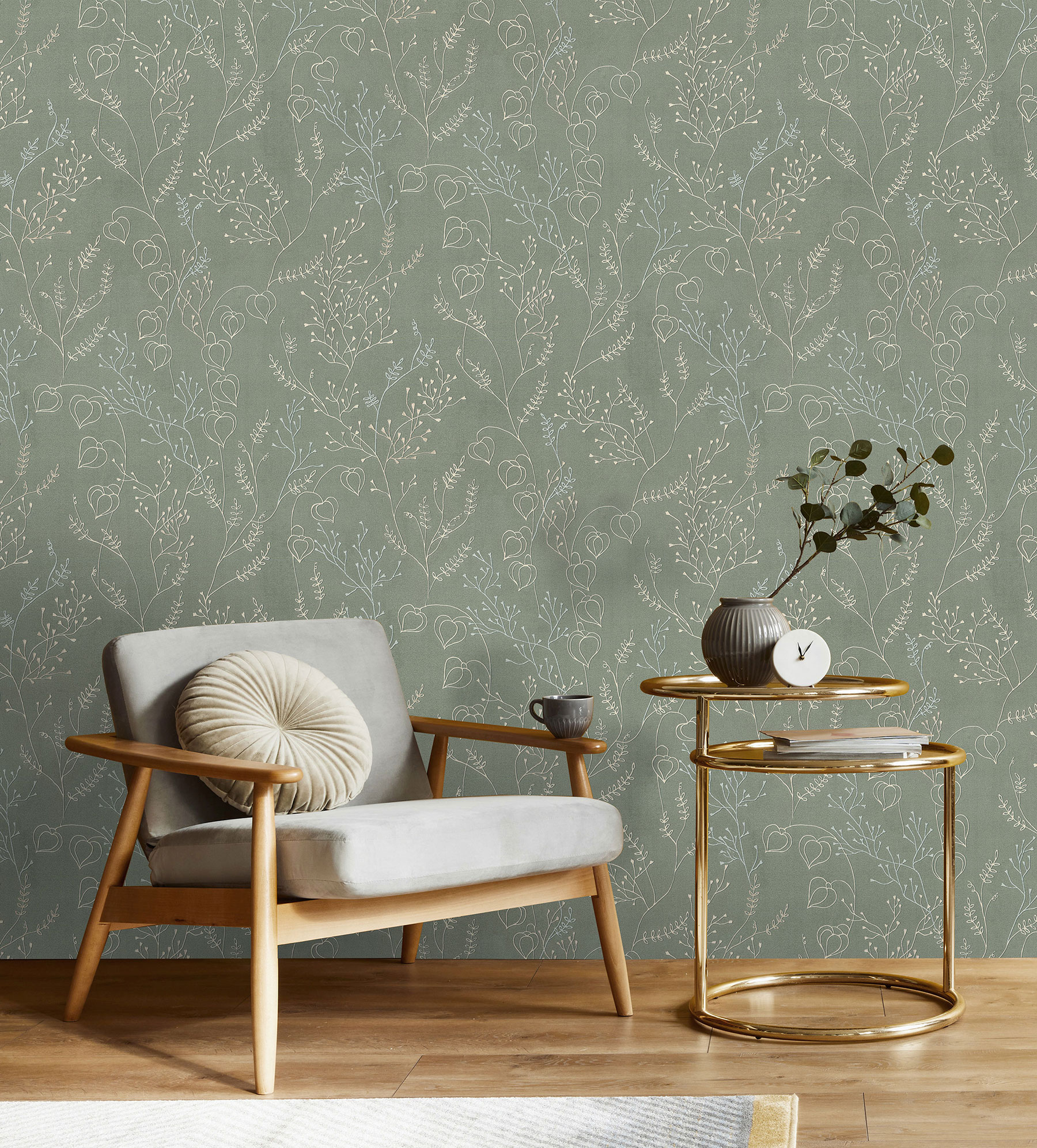 Обои 7307-12 Euro Decor Physalis Euro Decor коллекция Physalis производства РОССИЯ в интернет-магазине Обоитрейд