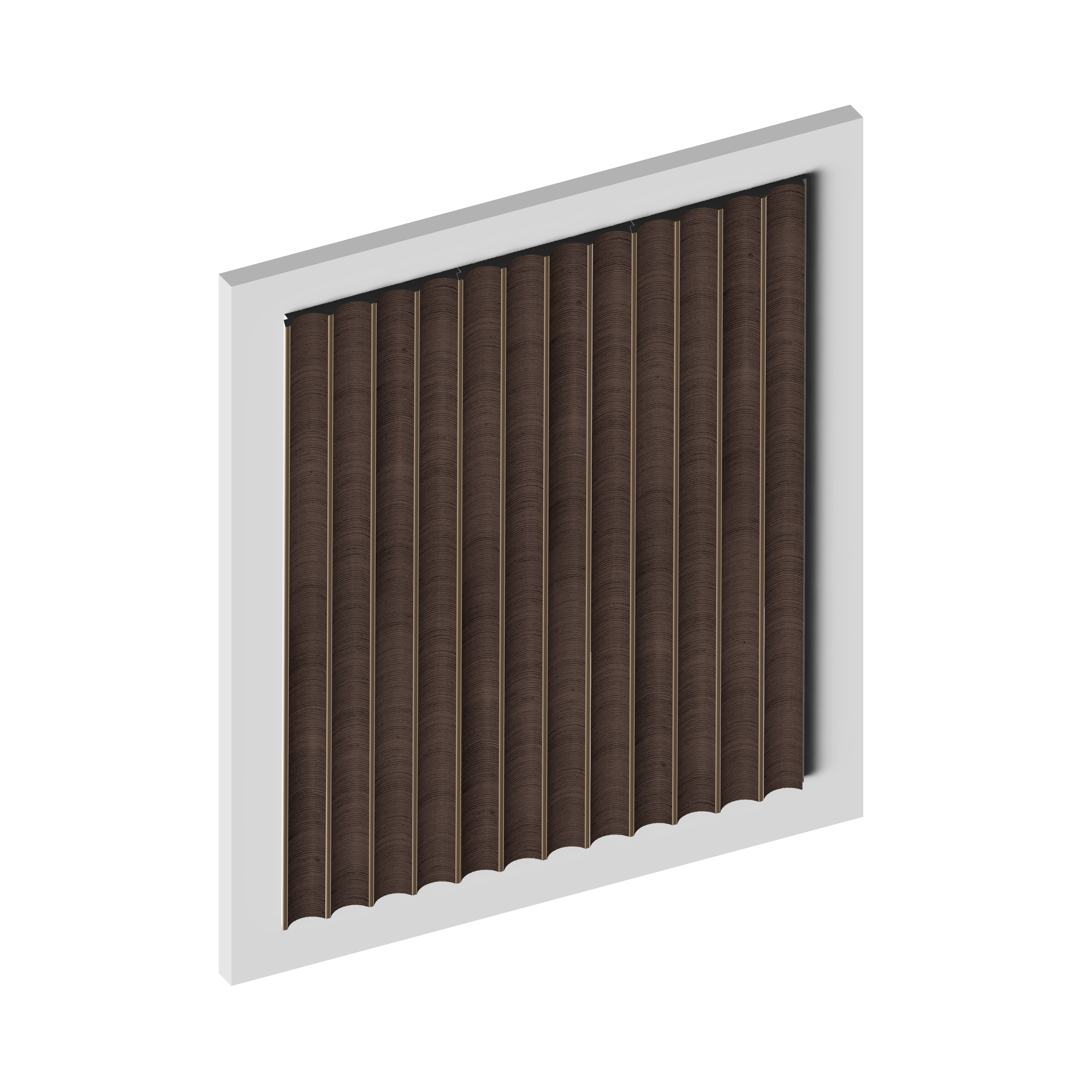 Панель декоративная LV139 BR354 Hiwood 120мм×12мм×2.7м
