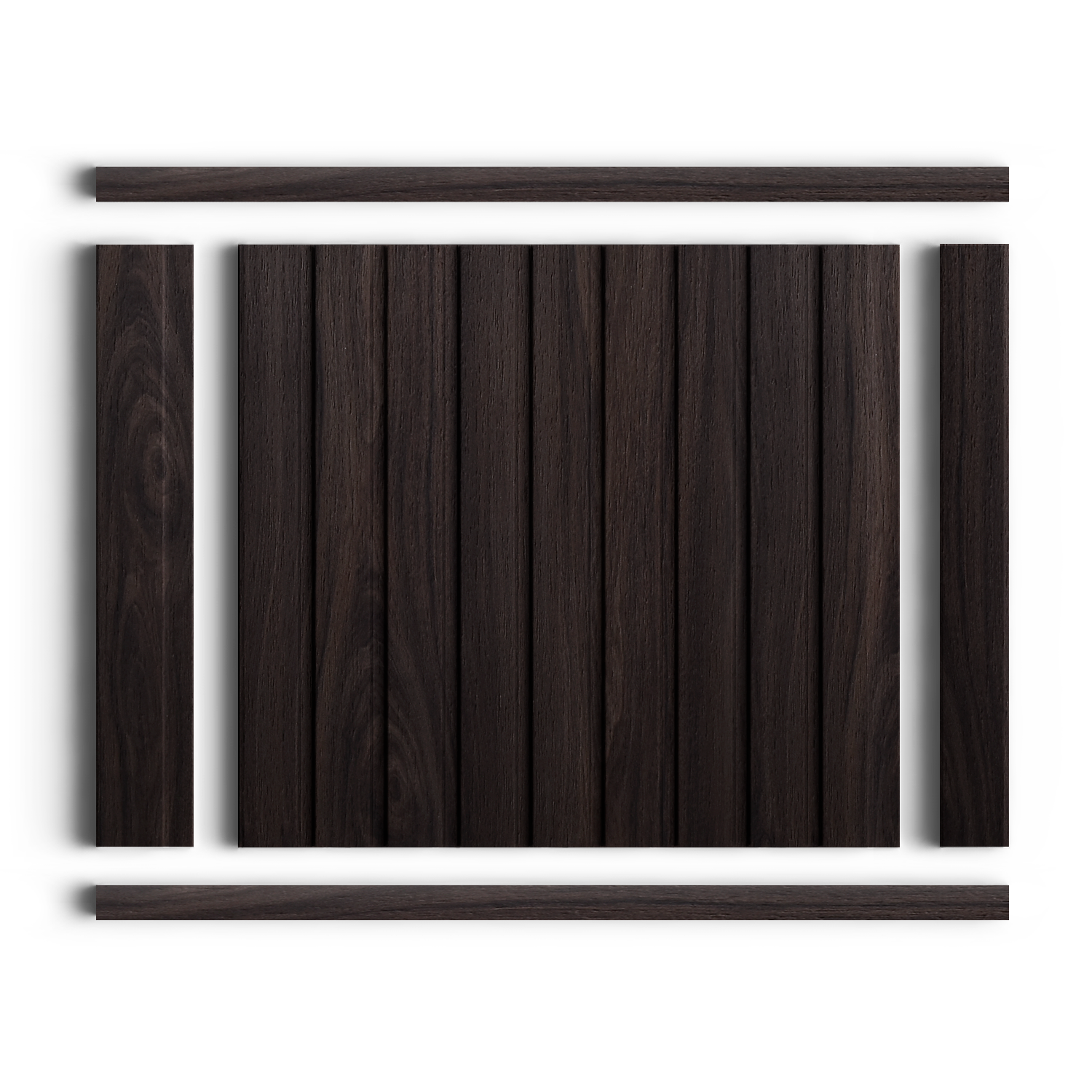 Молдинг D15V2 BR395 Hiwood 15мм×15мм×2,7м