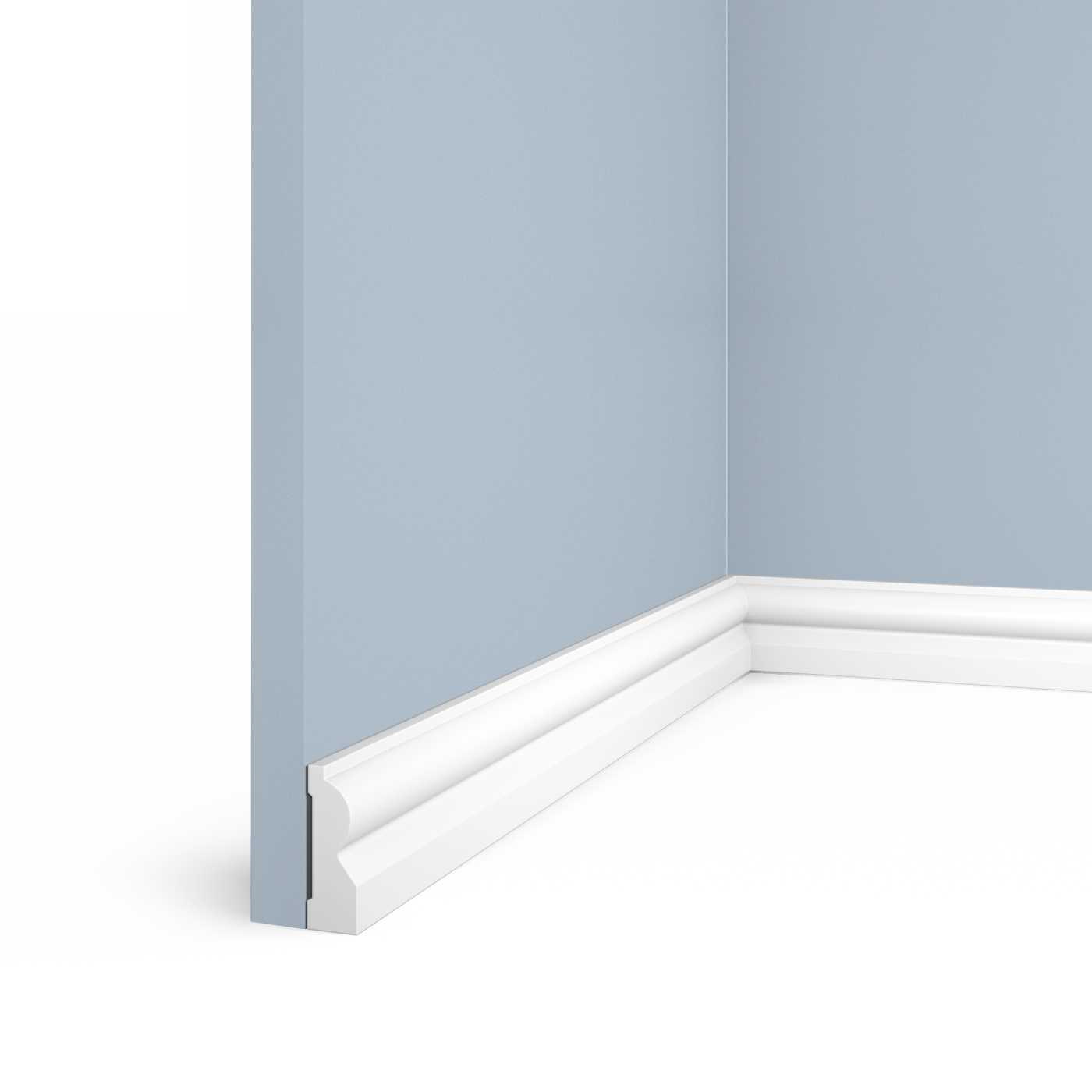 Плинтус B55 Hiwood 55мм×18,5мм×2м