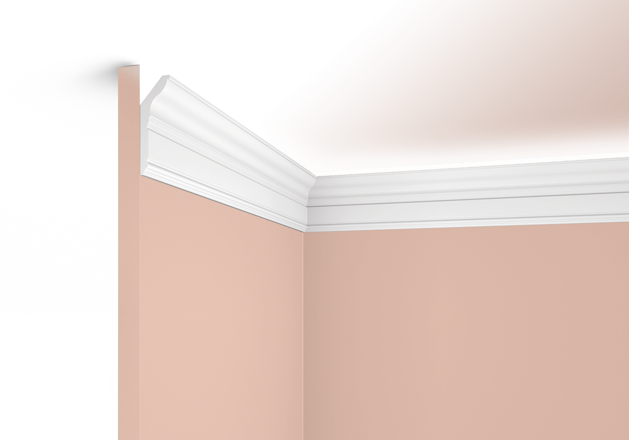 Карниз L1902S Hiwood 80мм×27мм×2м