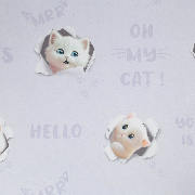 Обои HC72285-56 Home color 3D Cats Home color коллекция 3D Cats производства РОССИЯ в интернет-магазине Обоитрейд