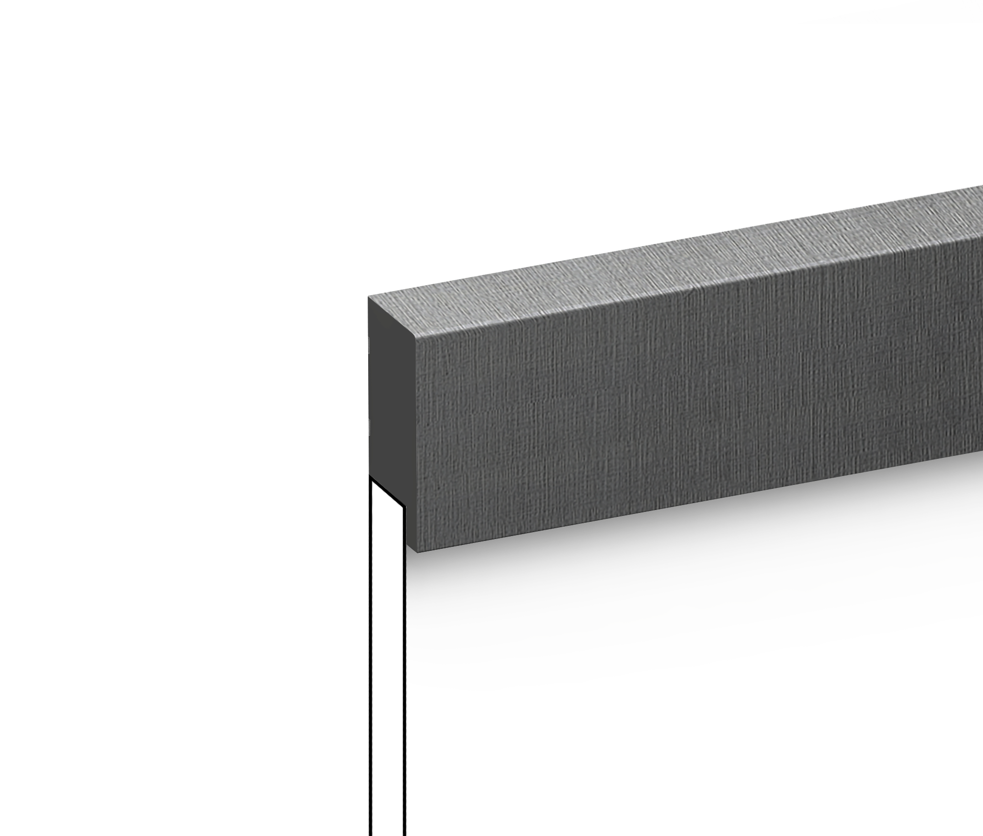 Финишный молдинг LF1 S339S Hiwood 50мм×2,7м