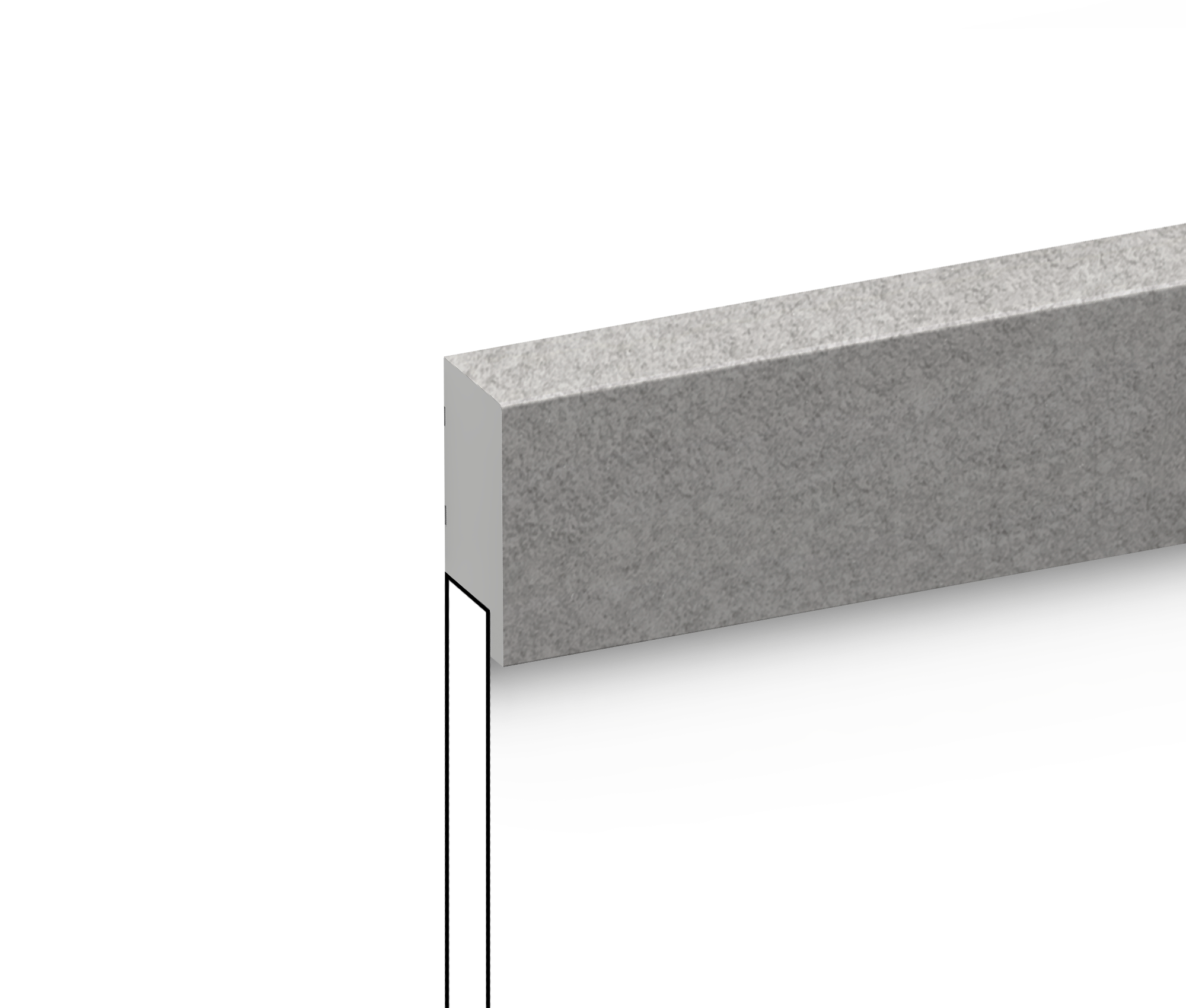 Финишный молдинг LF1 GR5 Hiwood 50мм×2,7м