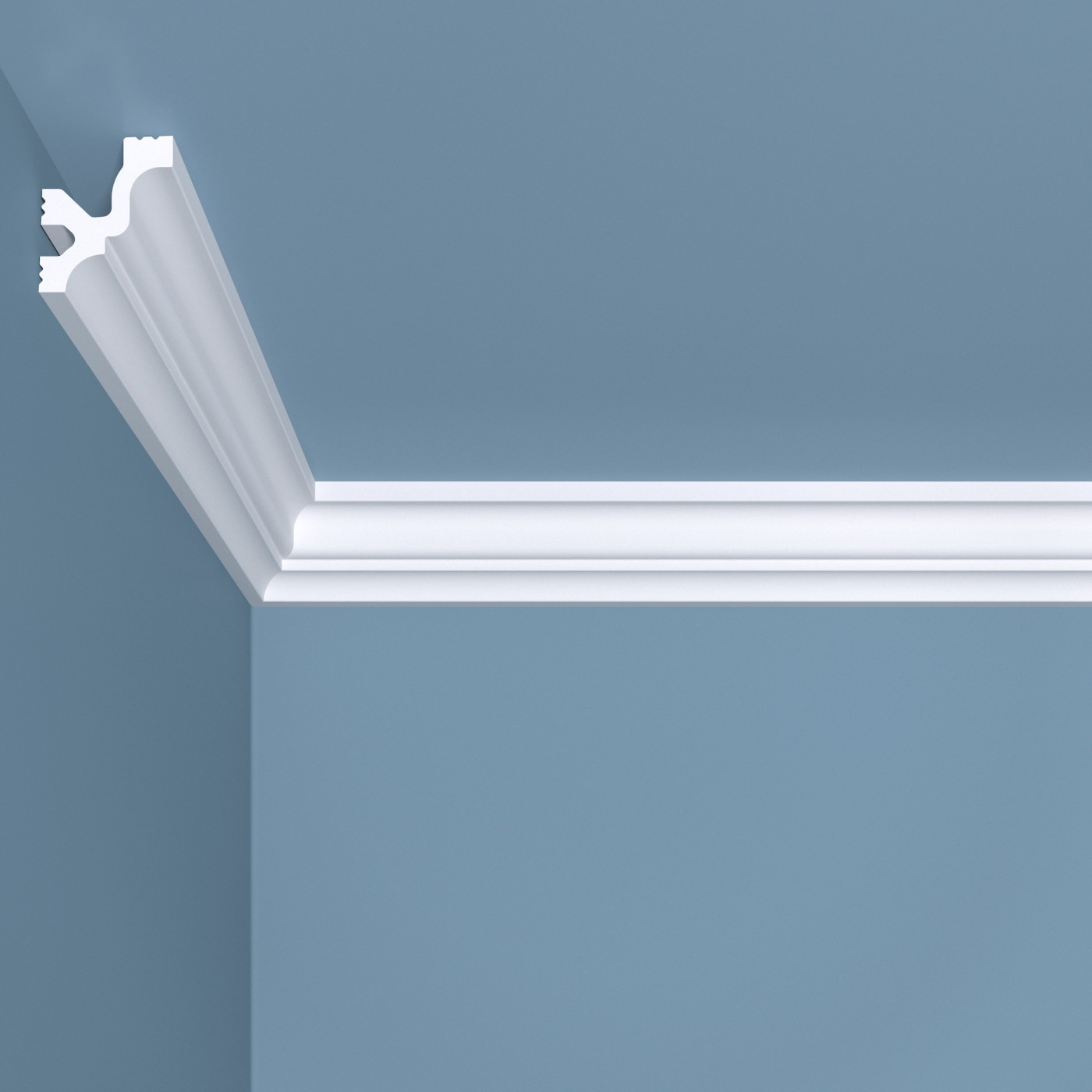 Карниз потолочный К11 Bello Deco 35мм×30мм×2м