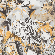 Обои HC72283-49 Home color Anime Home color коллекция Anime производства РОССИЯ в интернет-магазине Обоитрейд