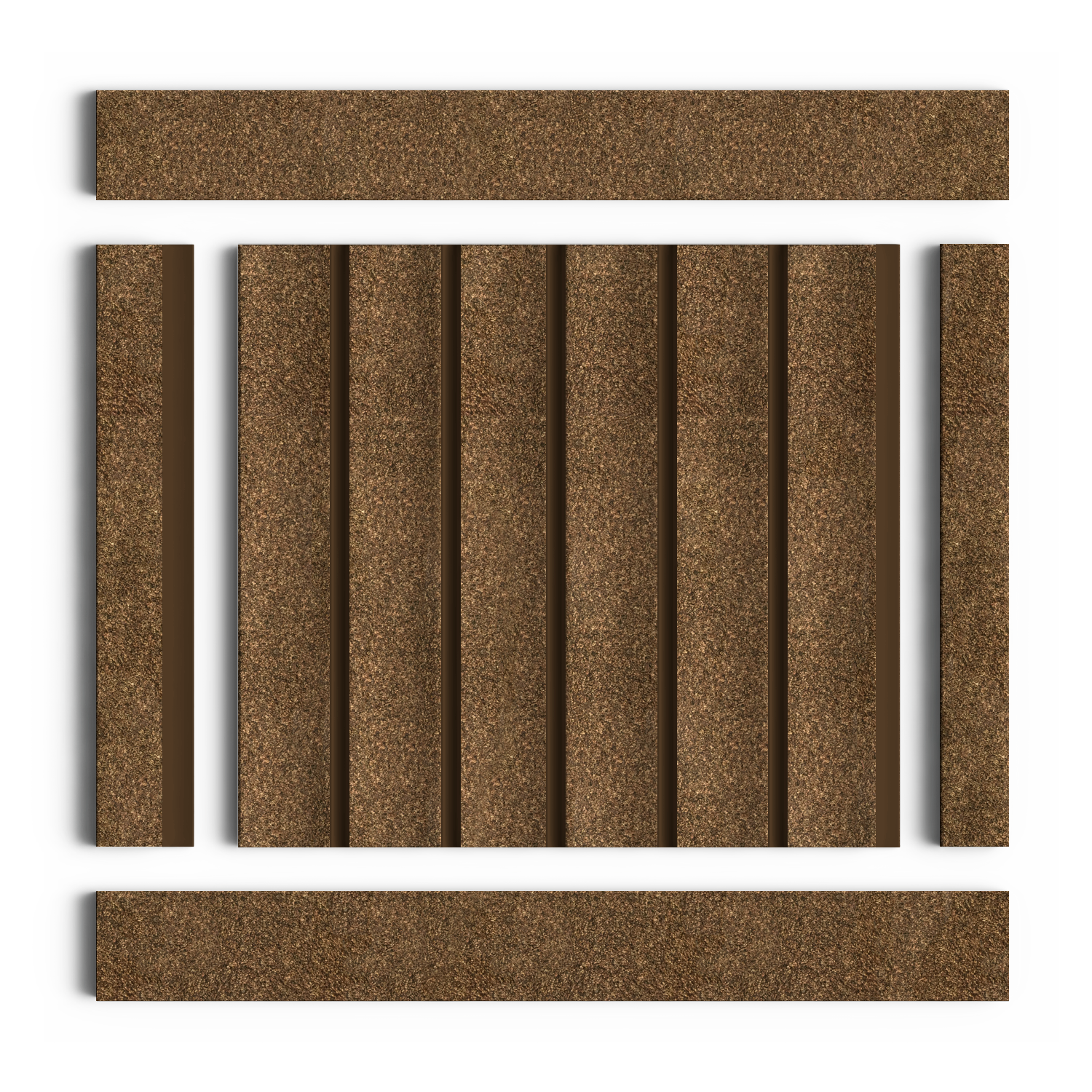 Панель декоративная LV125 G387 Hiwood 120мм×12мм×2.7м