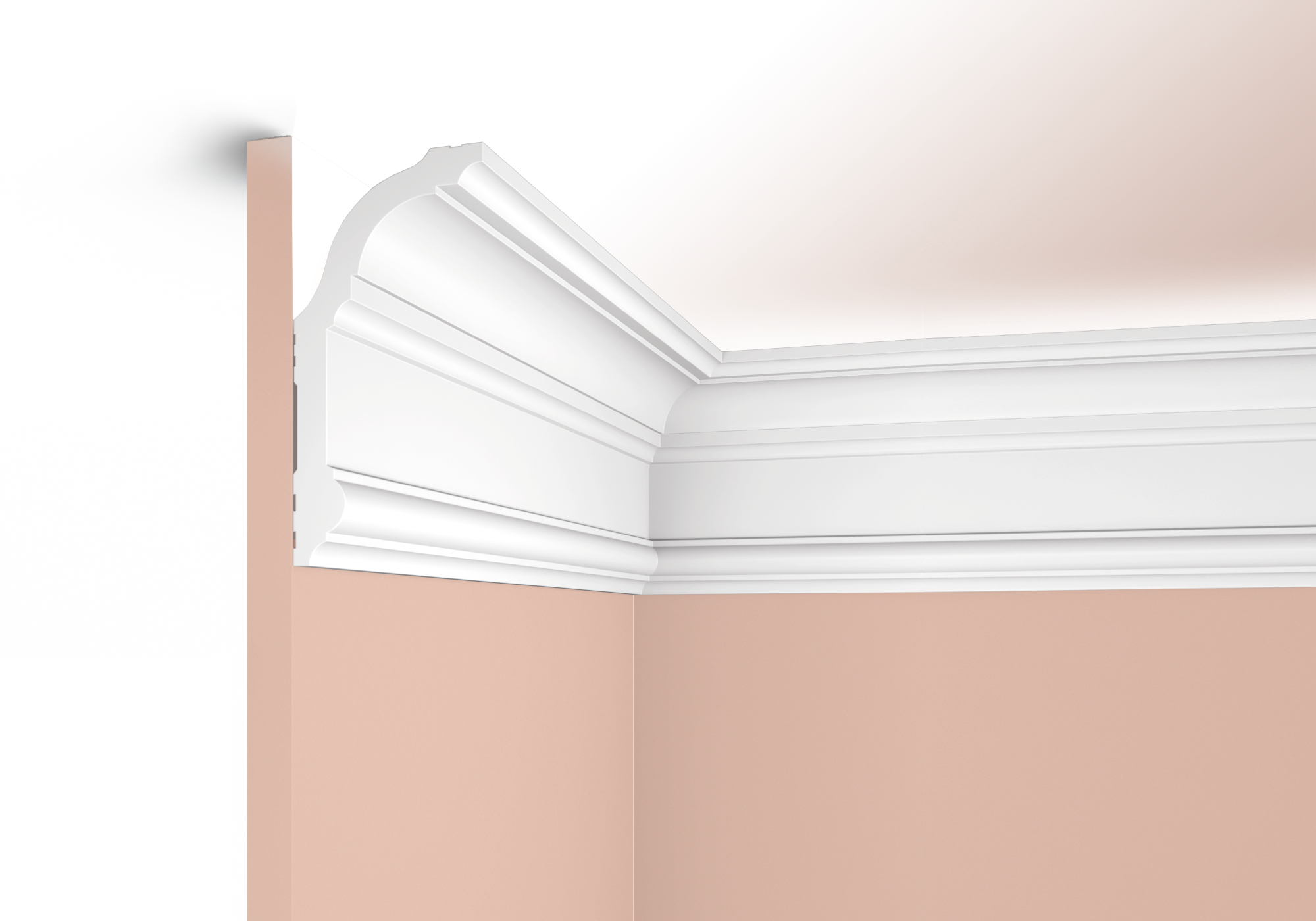 Карниз A130 Hiwood 130мм×65мм×2м