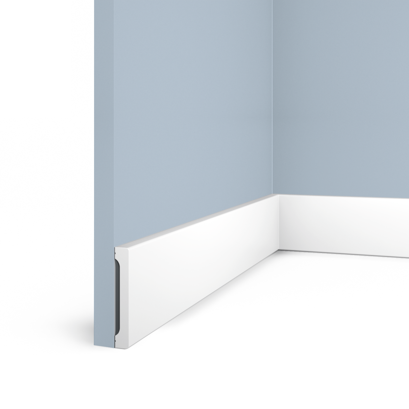 Плинтус B90V1 Hiwood 90мм×14мм×2м