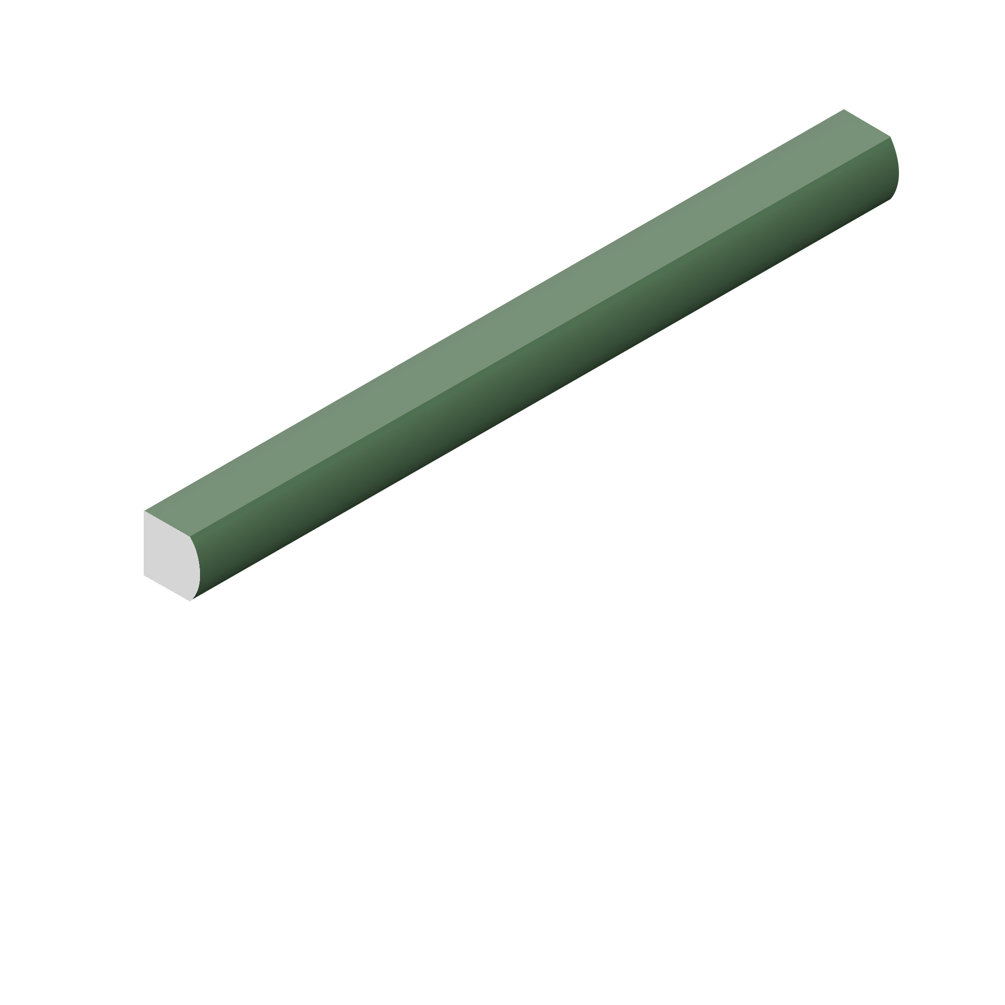 Молдинг D15V2 GN81 Hiwood 15мм×15мм×2,7м