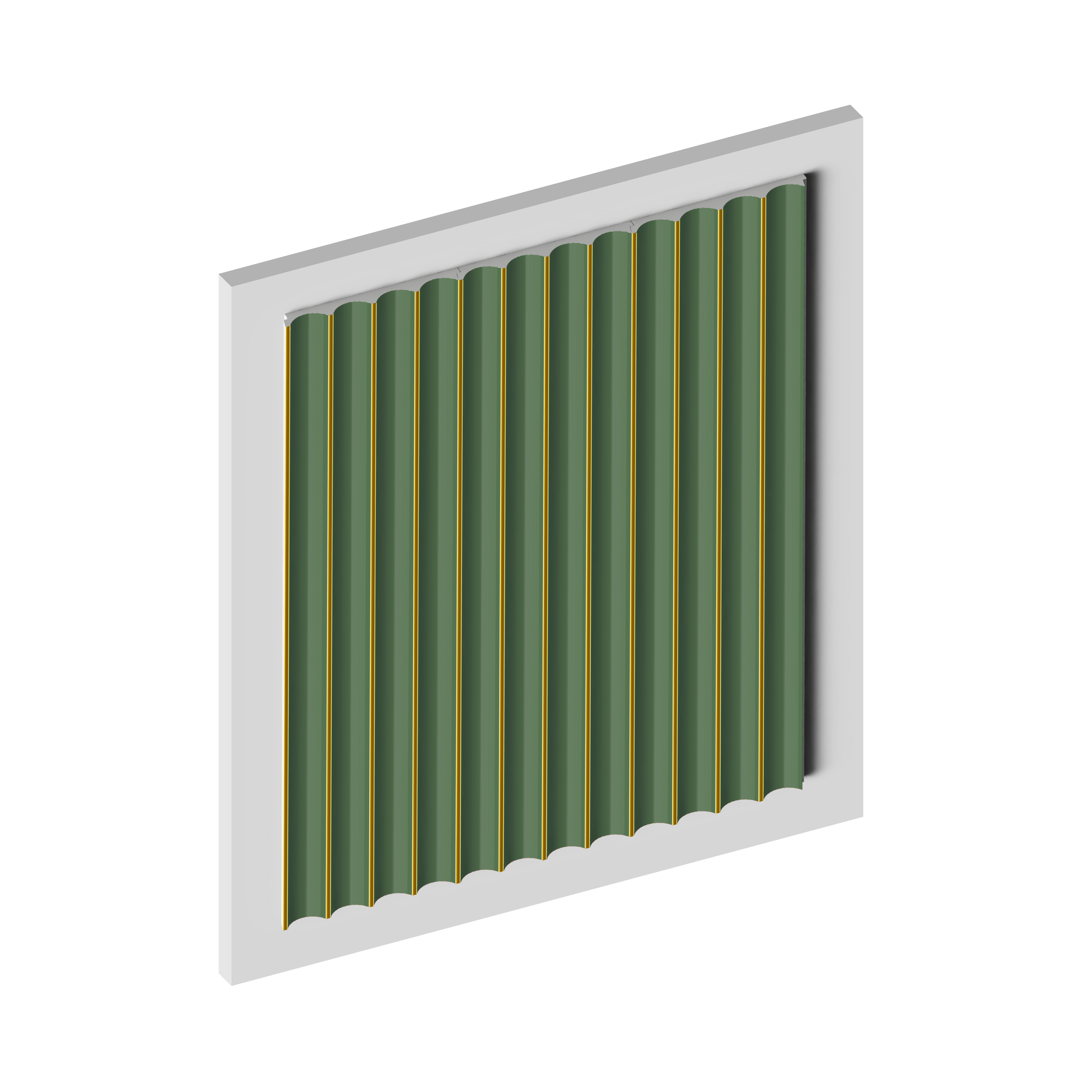 Панель декоративная LV139 GN81G Hiwood 120мм×12мм×2.7м