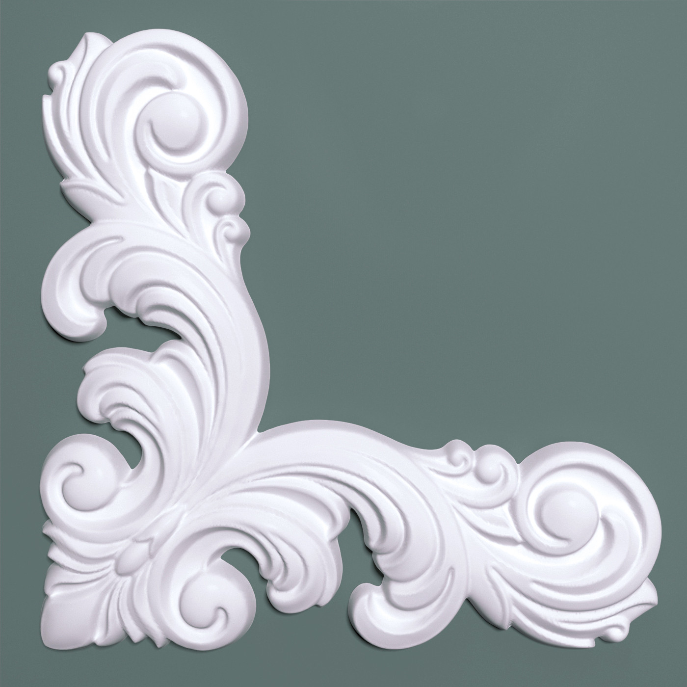 Угол декоративный УУ1 Bello Deco к молдингу 190×190мм