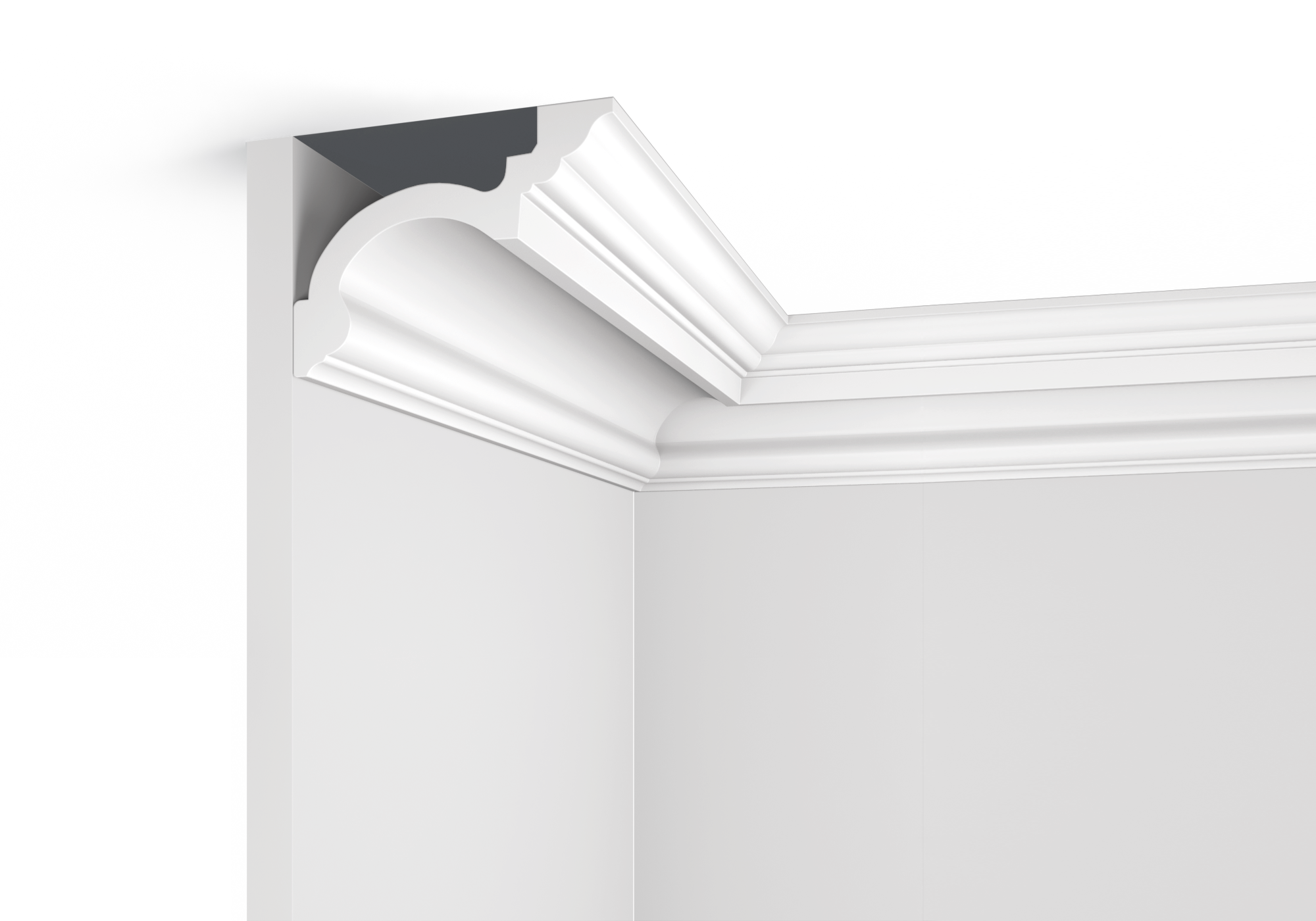 Карниз A160 Hiwood 130мм×95мм×2м