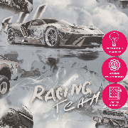 Обои HC72349-41 Home color Racing Team Home color коллекция Racing Team производства РОССИЯ в интернет-магазине Обоитрейд